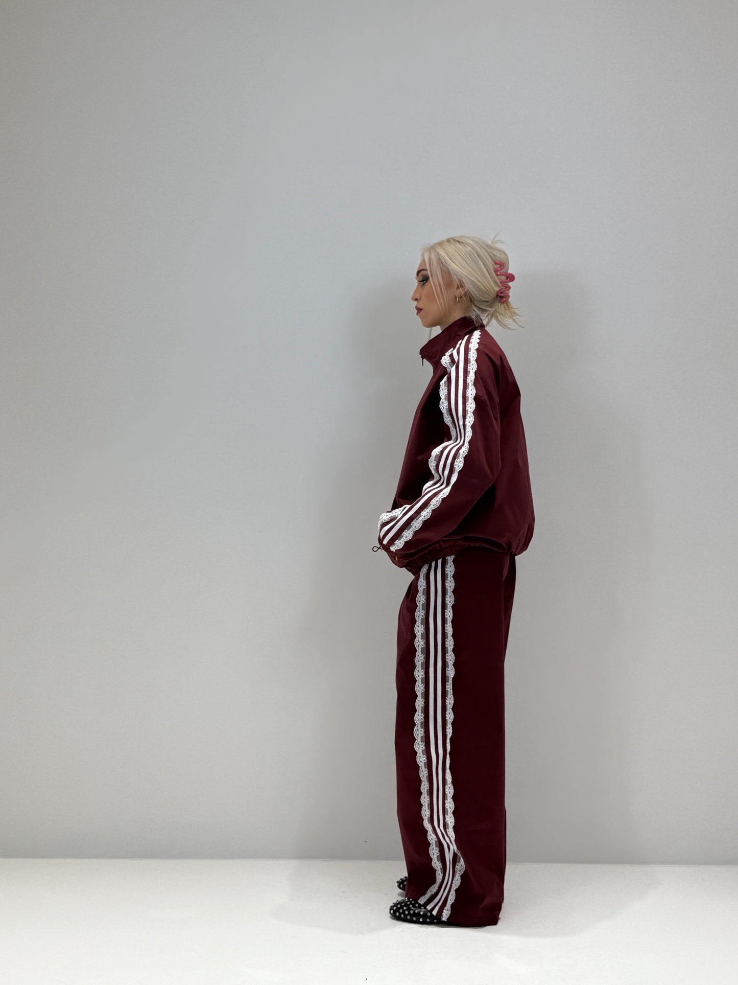 COMPLETO SPORT FASHION BORDO