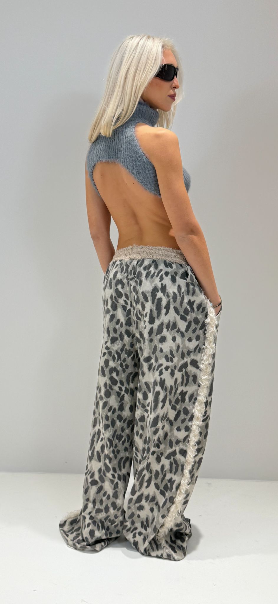 PANTALONE OVER MACUL MACULATO