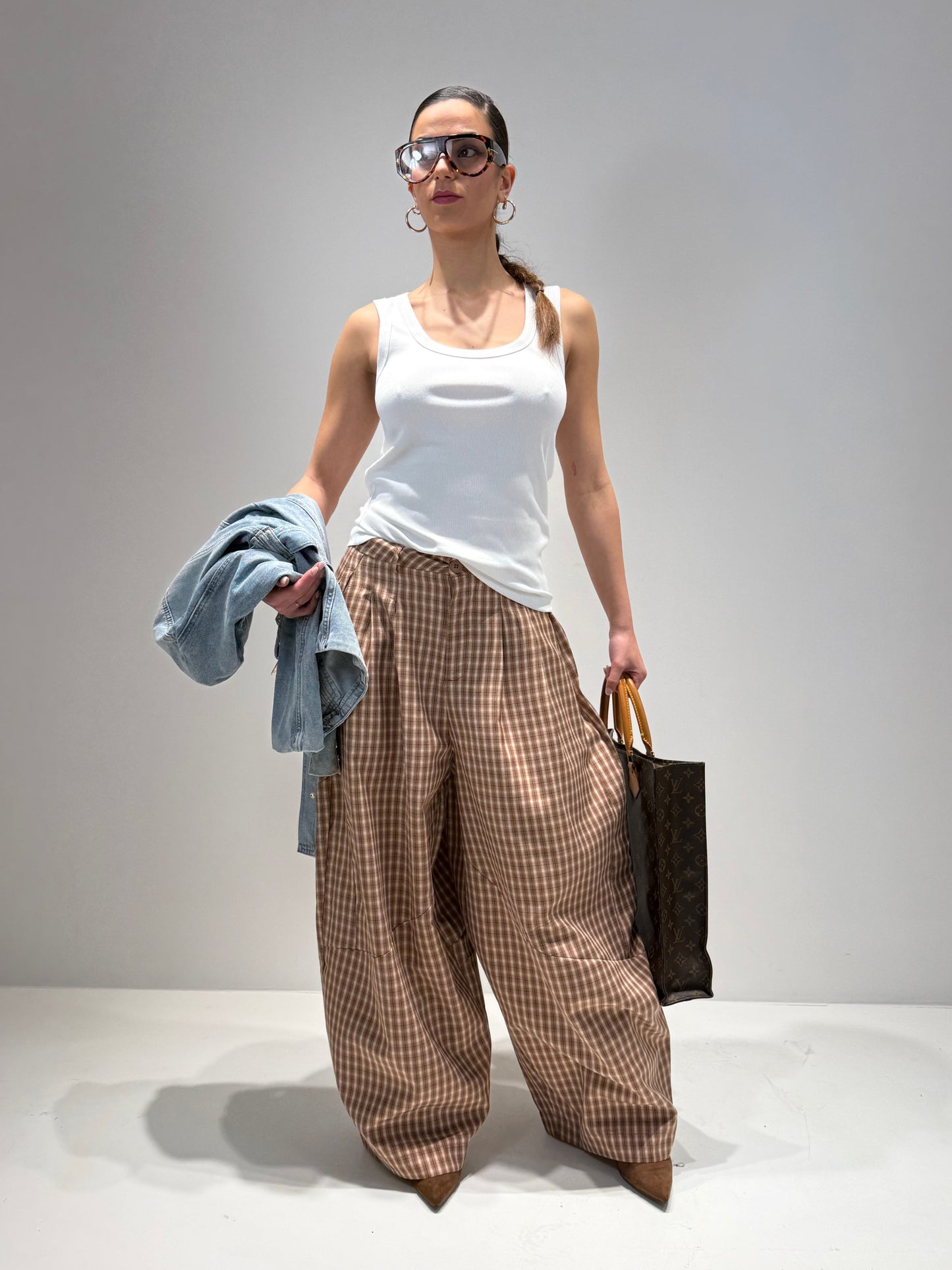 PANTALONE JAP BALOON cuoio|Colore:Cuoio