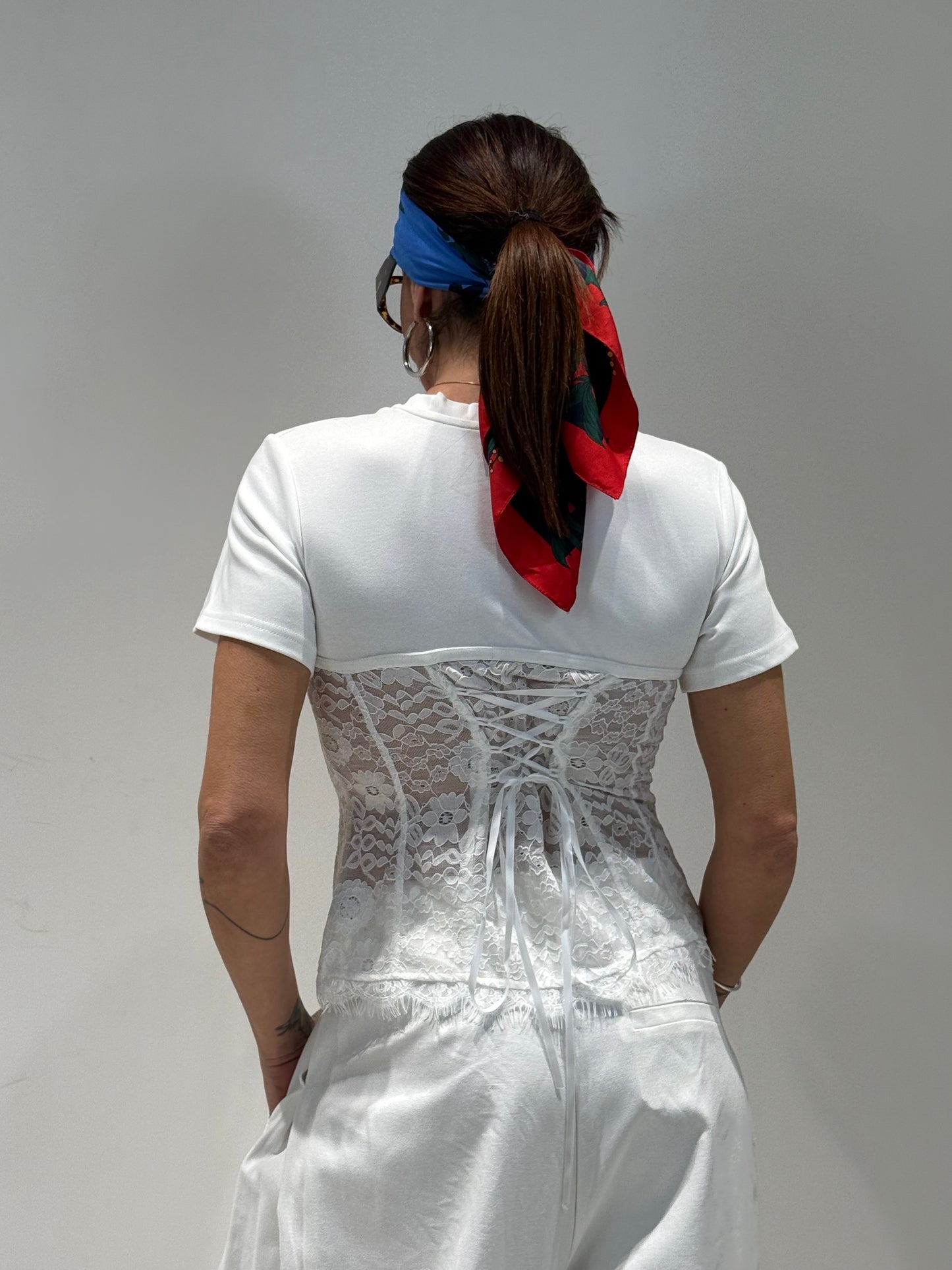 T-SHIRT PARIS bianco|Colore:Bianco