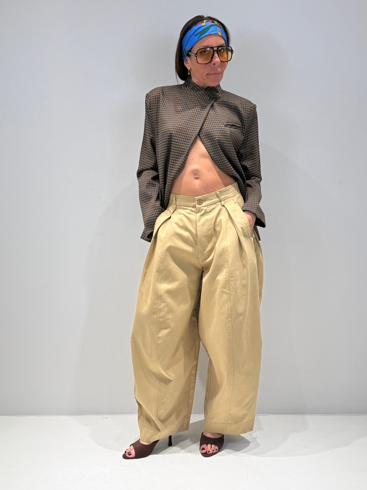 GIACCA ALMIRI LONDON marrone|Colore:Marrone