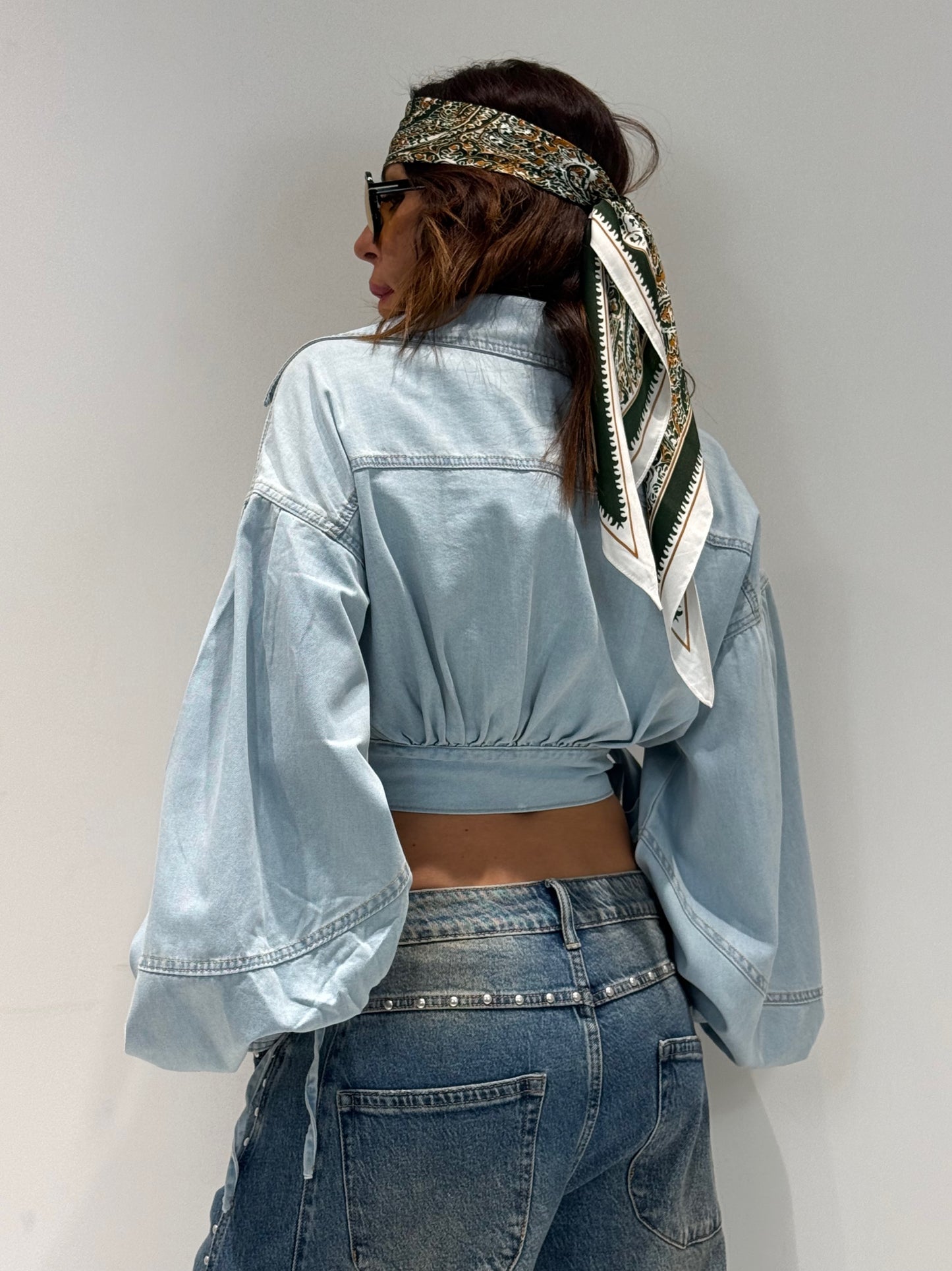 CAMICIA JEANS CALIFORNIA lavaggio super chiaro|Colore:Lavaggio super chiaro