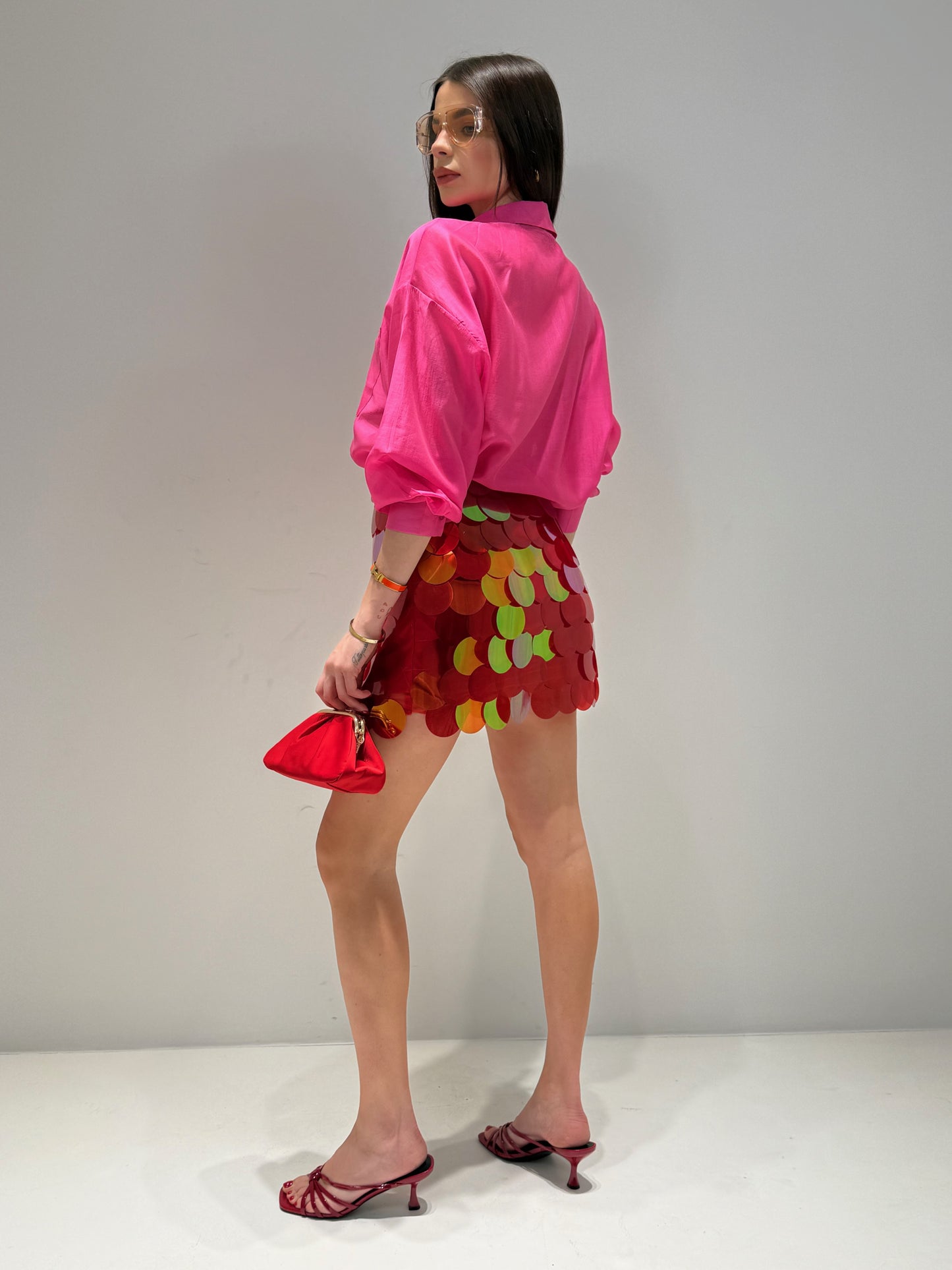 GONNA URSULA rosso|Colore:Rosso