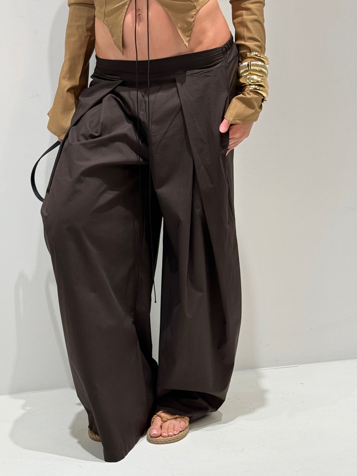 PANTALONE FORLING marrone|Colore:Marrone