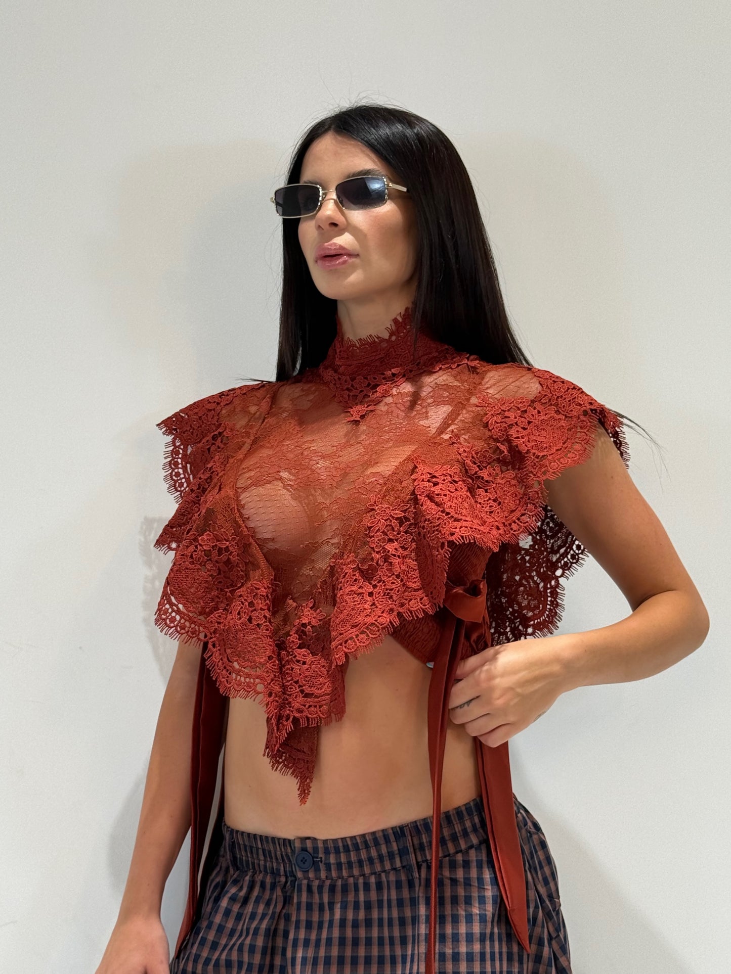 MAGLIA EGITTO ruggine|Colore:Ruggine