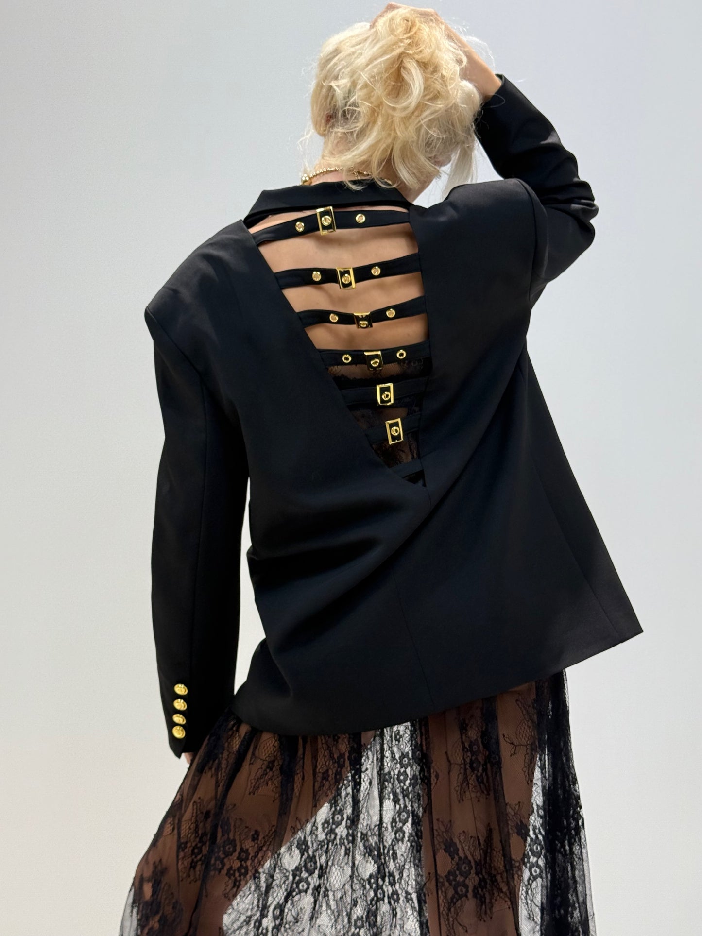 GIACCA OVER MILENA NERO