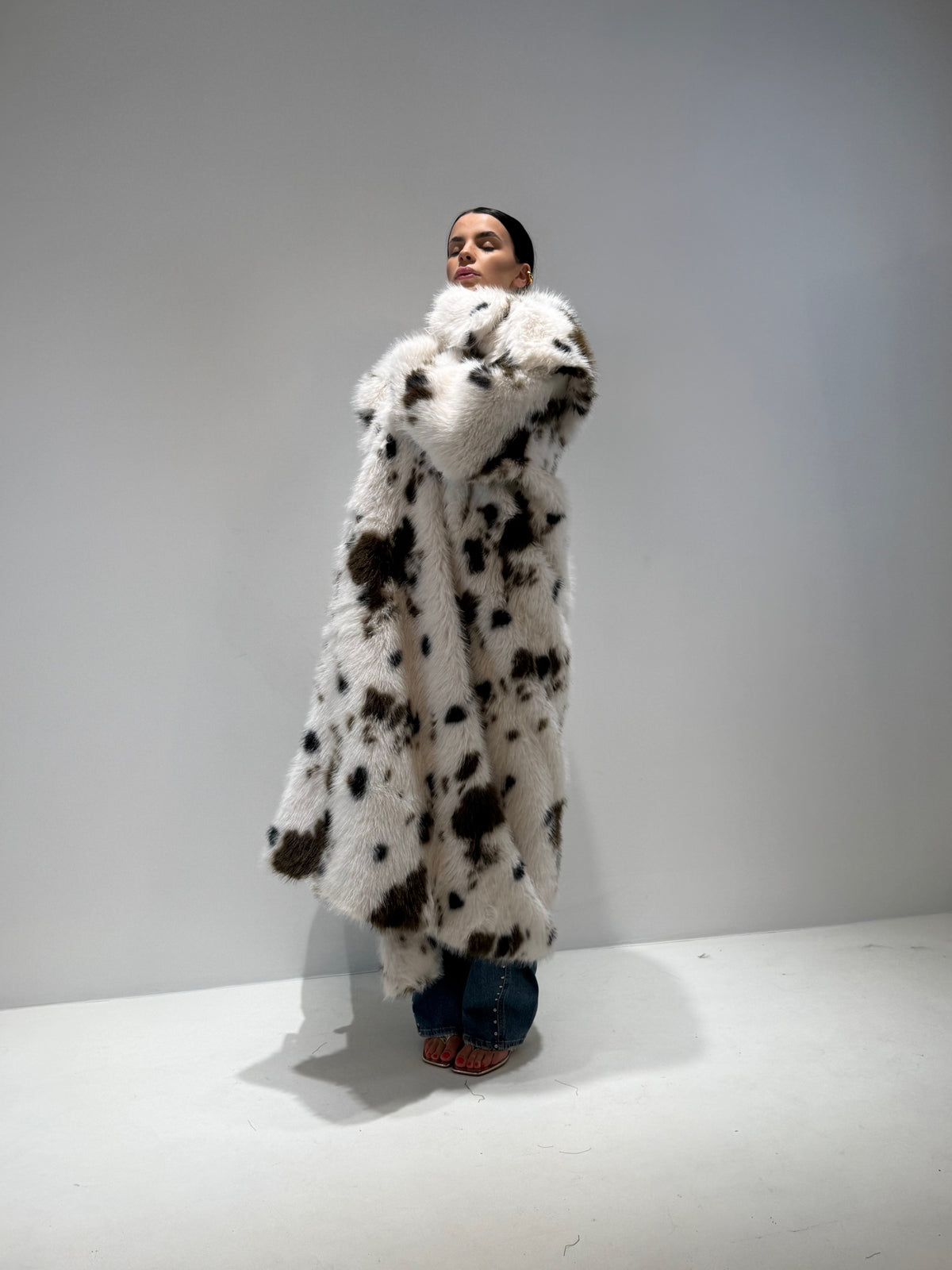 PELLICCIA ISCHIOKA BY LUMINA bianco|Colore:Bianco