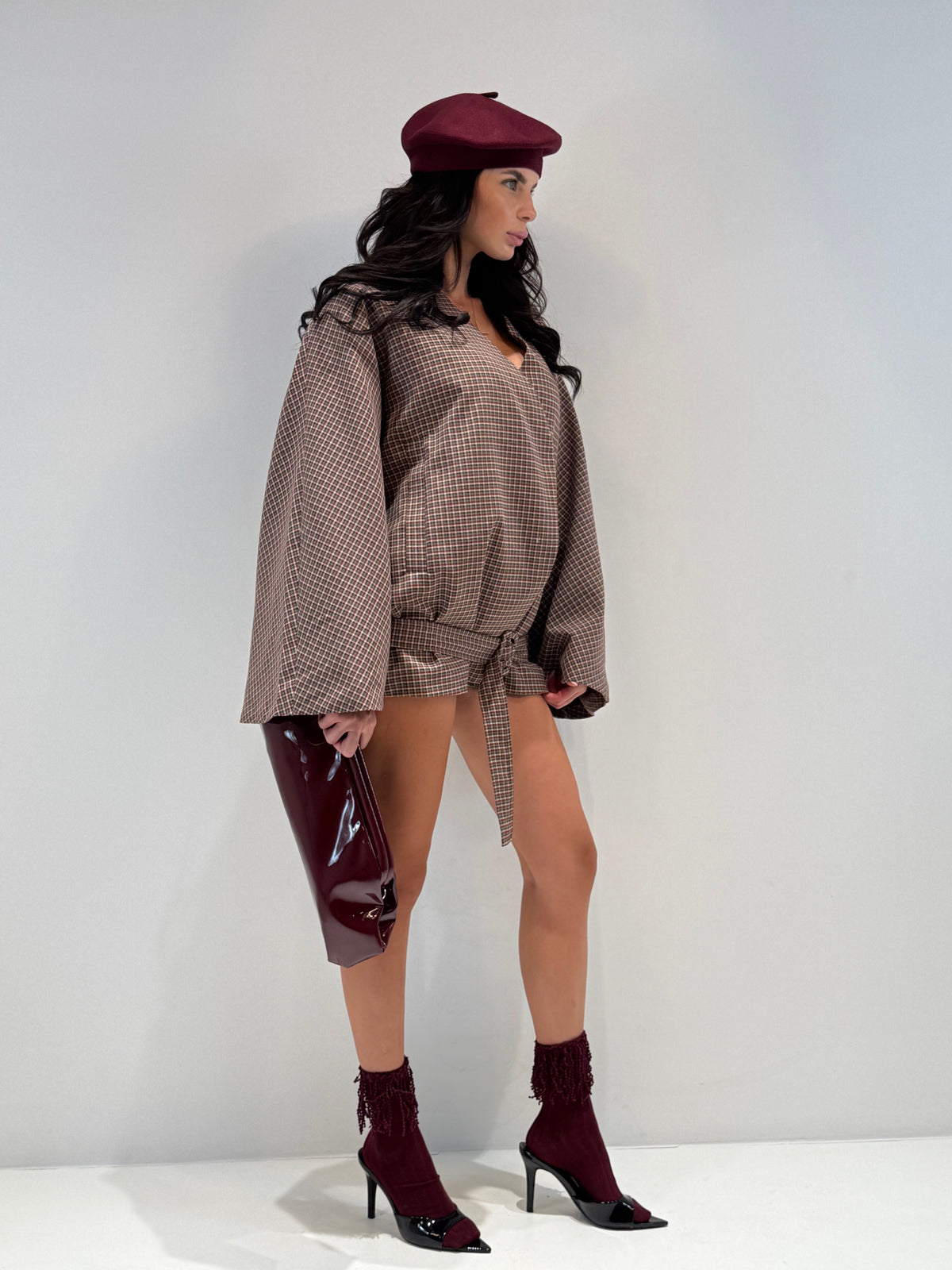 GIACCA ABITO SAN LUIS POTOSI bordeaux|Colore:Bordeaux