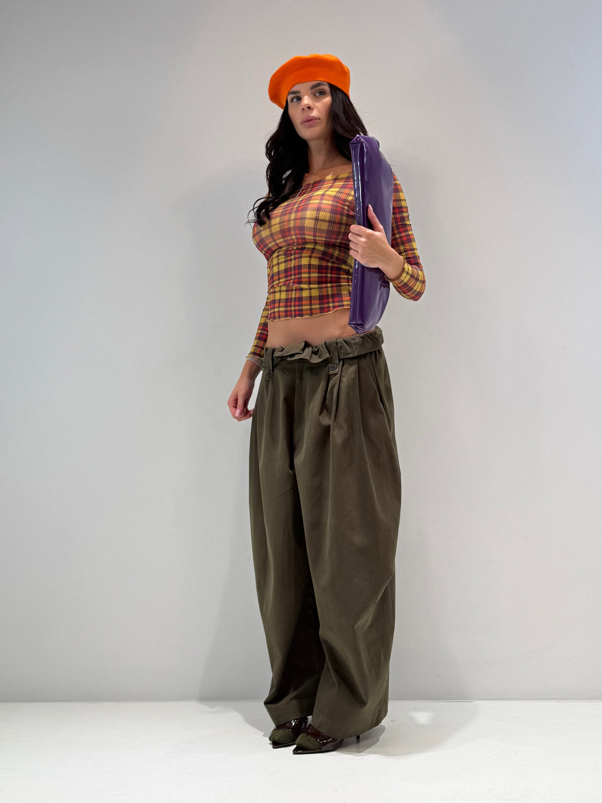 PANTALONE VERACRUZ verde militare|Colore:Verde militare