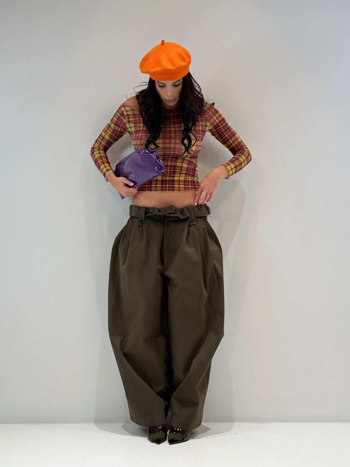 PANTALONE VERACRUZ verde militare|Colore:Verde militare