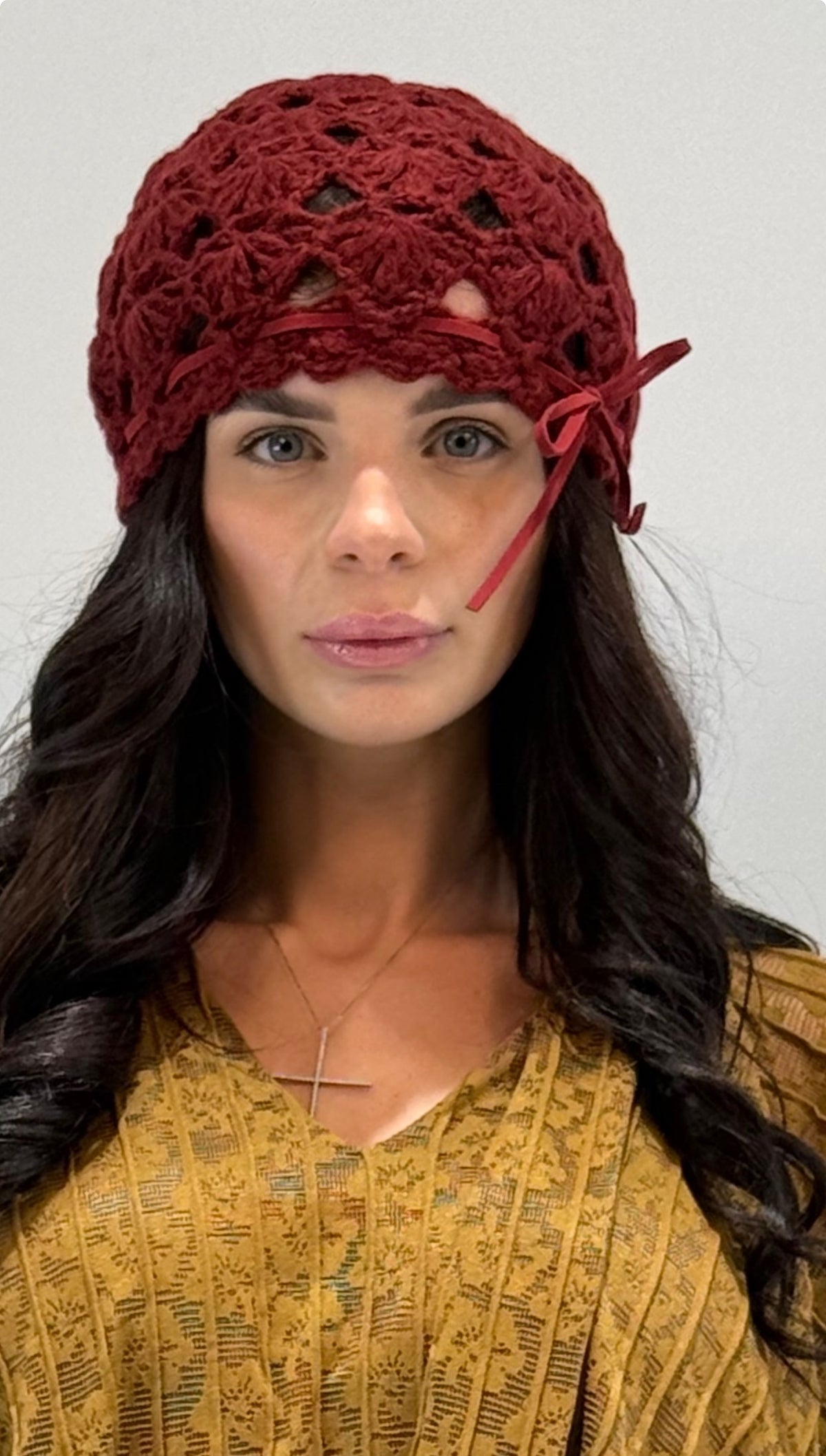 CUFFIA ROMANTIC bordeaux|Colore:Bordeaux