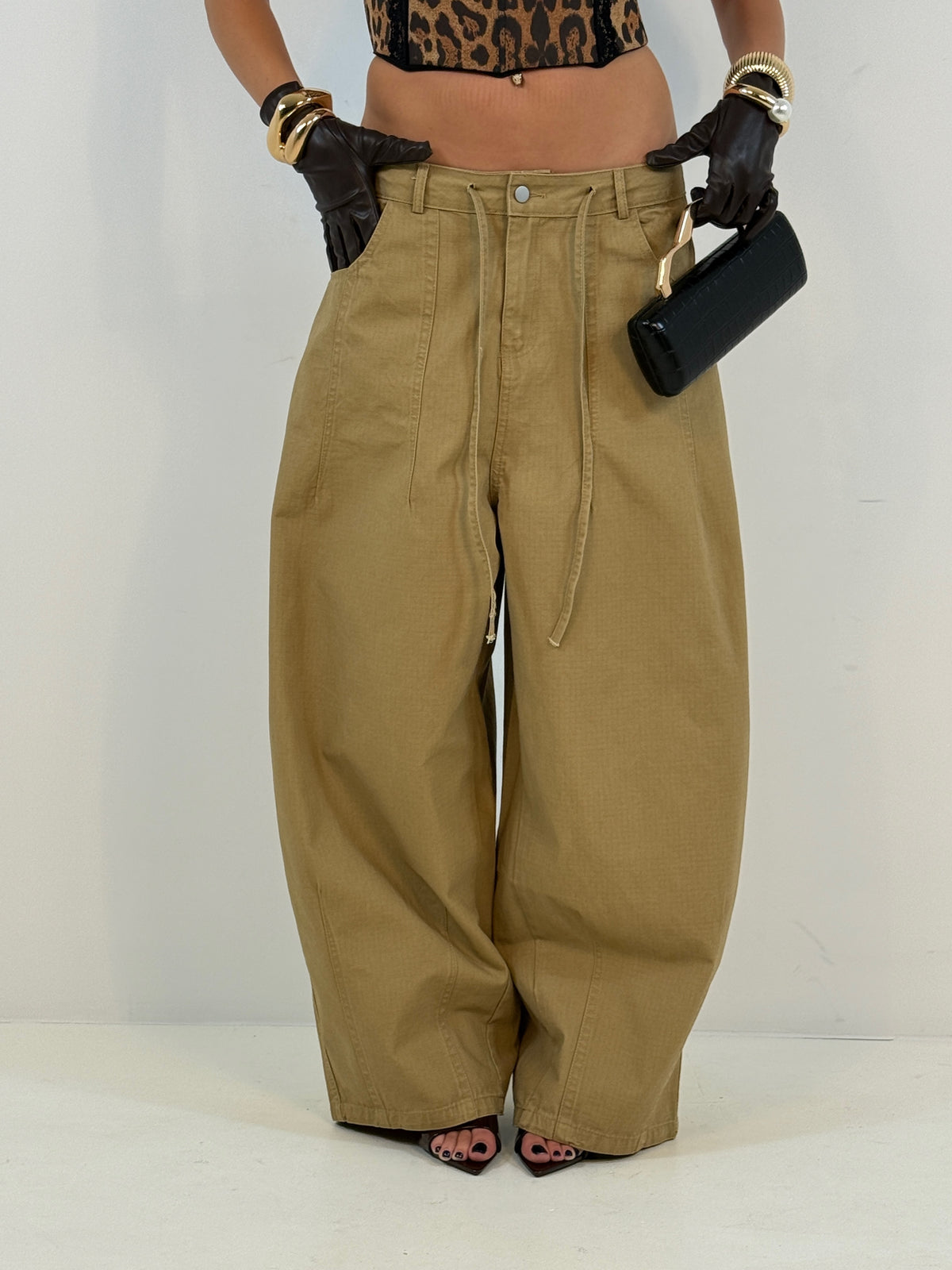 PANTALONE WOLVERHAMPTON beige|Colore:Beige