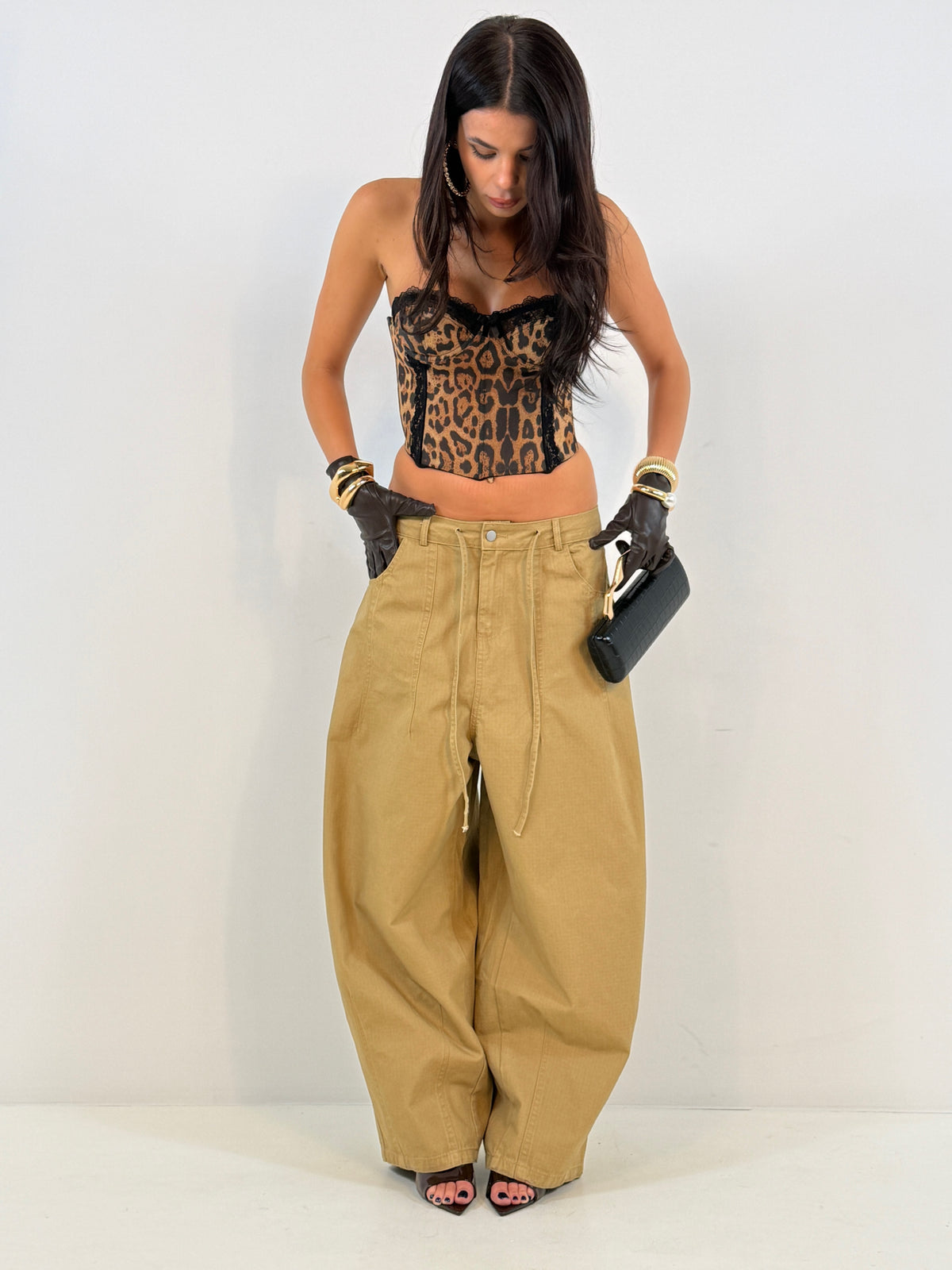 PANTALONE WOLVERHAMPTON beige|Colore:Beige