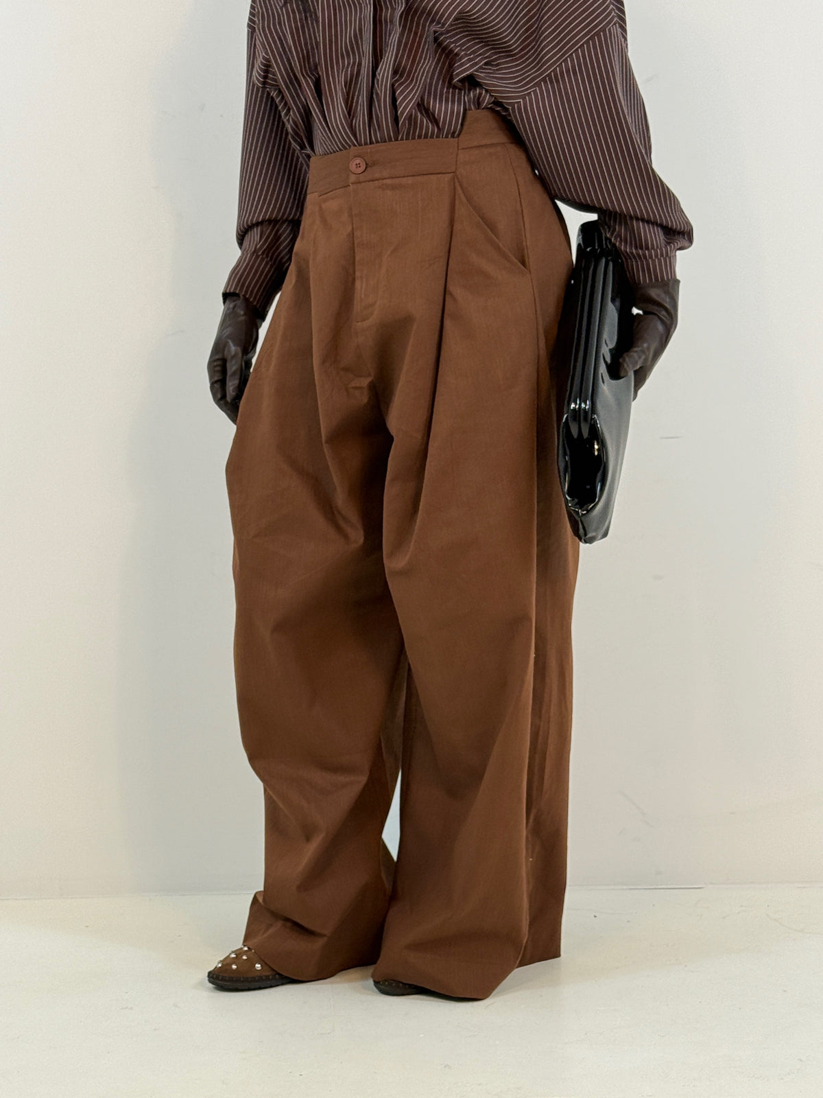 PANTALONE PETERBORO marrone|Colore:Marrone
