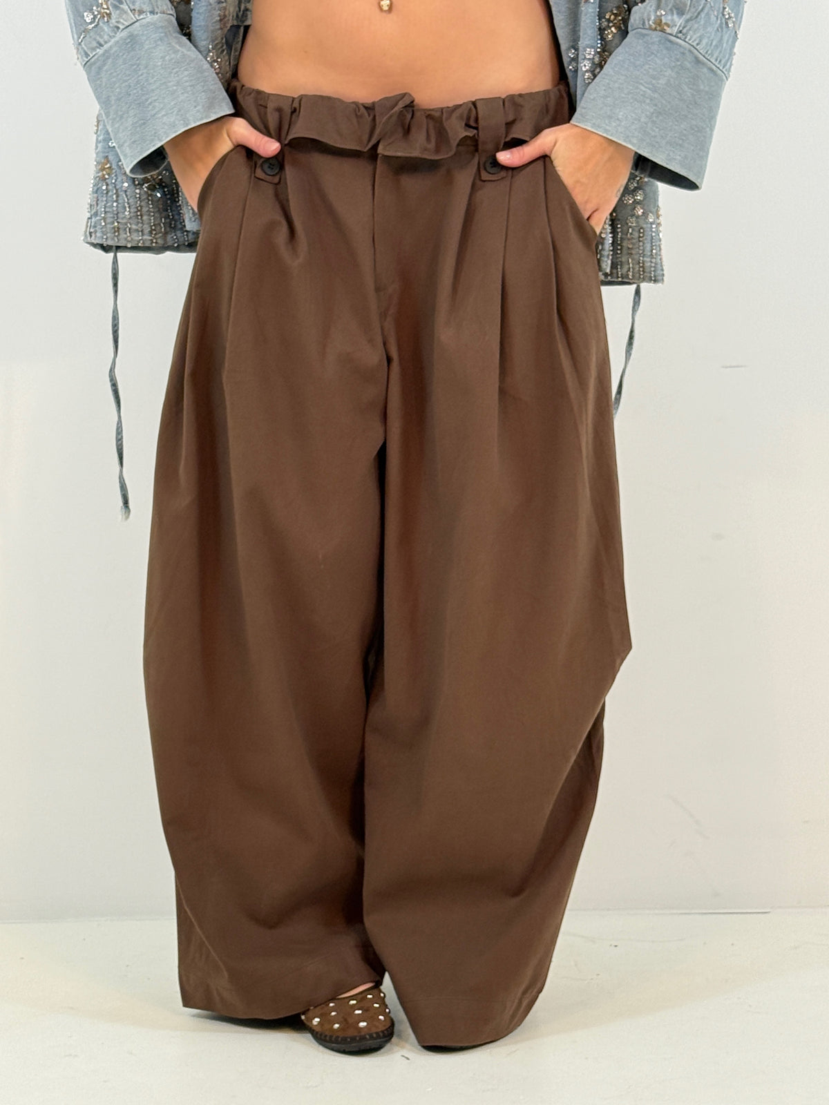 PANTALONE VERACRUZ marrone|Colore:Marrone