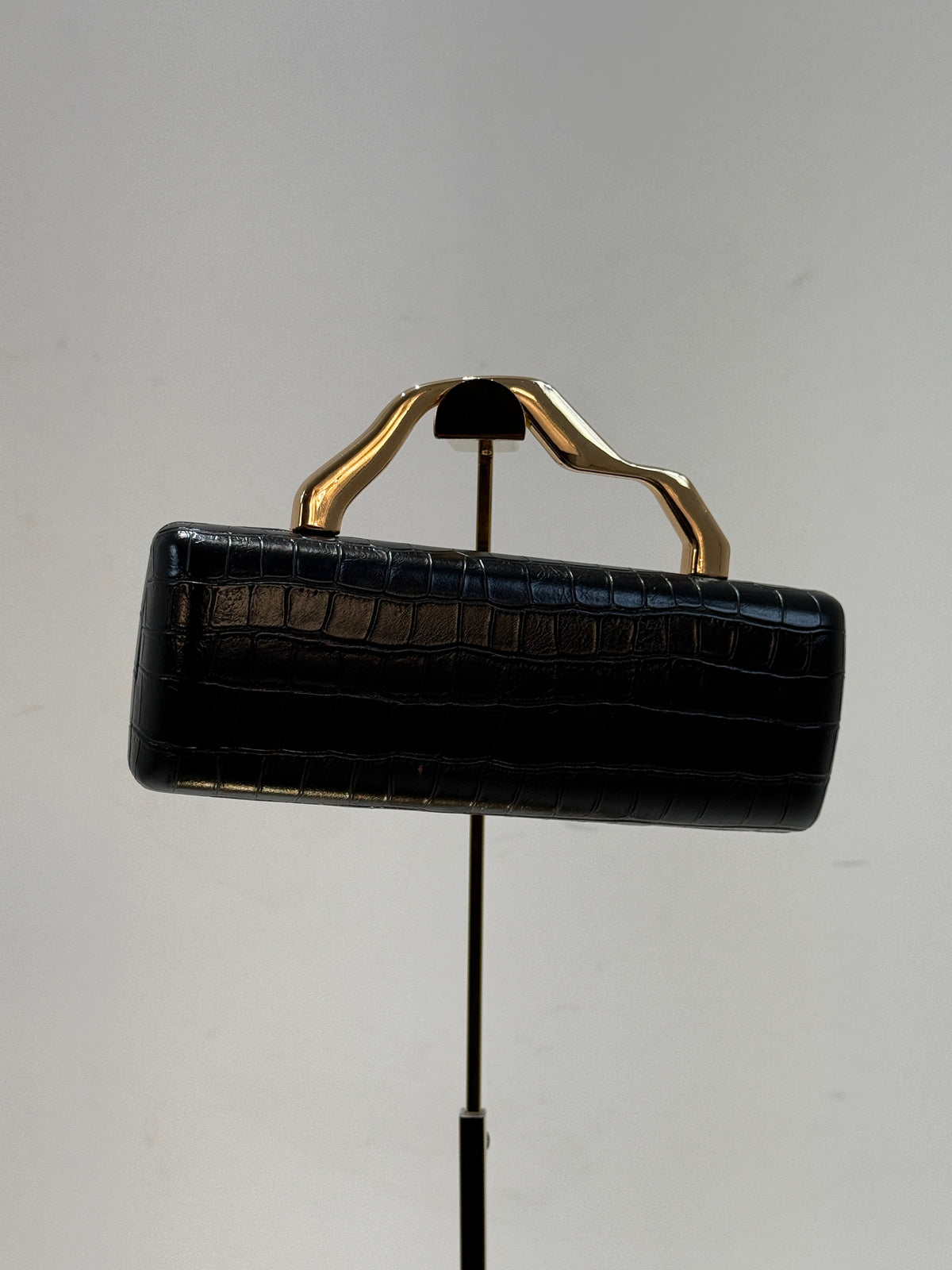 BORSA CHESTERFIELD nero|Colore:Nero
