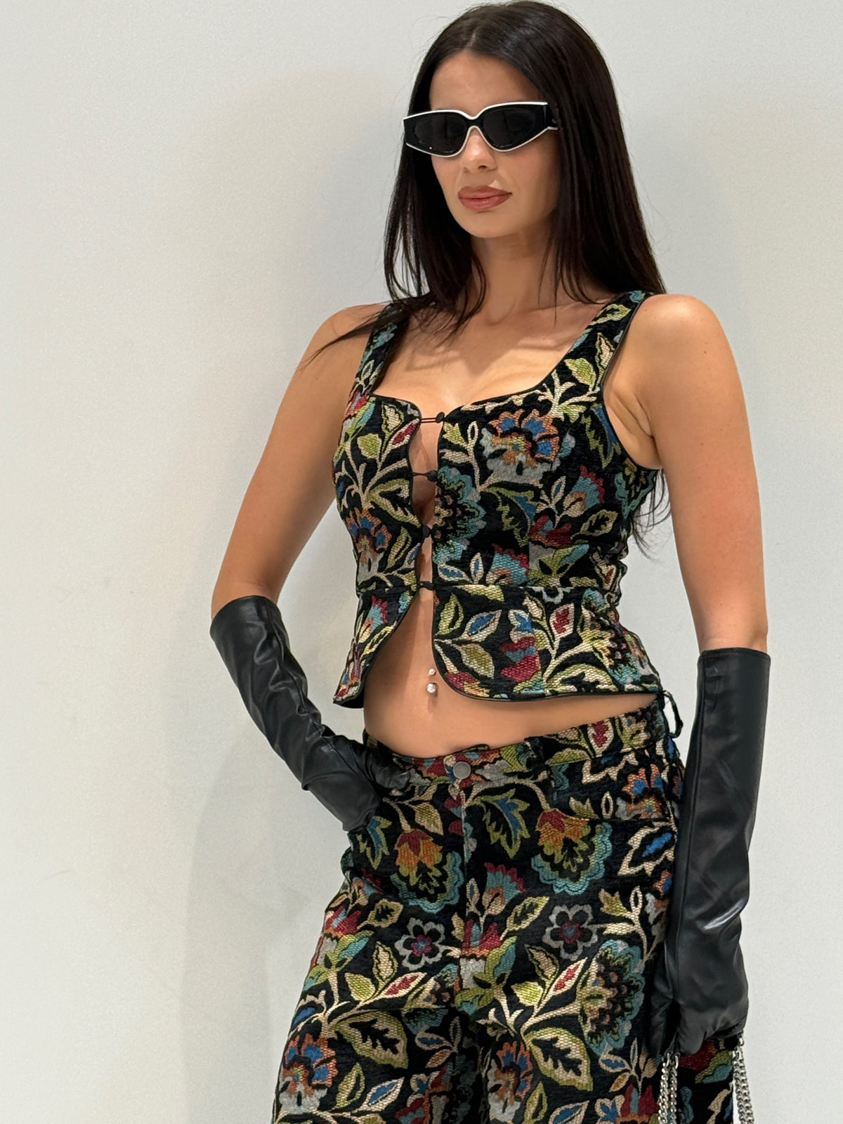TOP CUIBÁ BY LUMINA nero|Colore:Nero