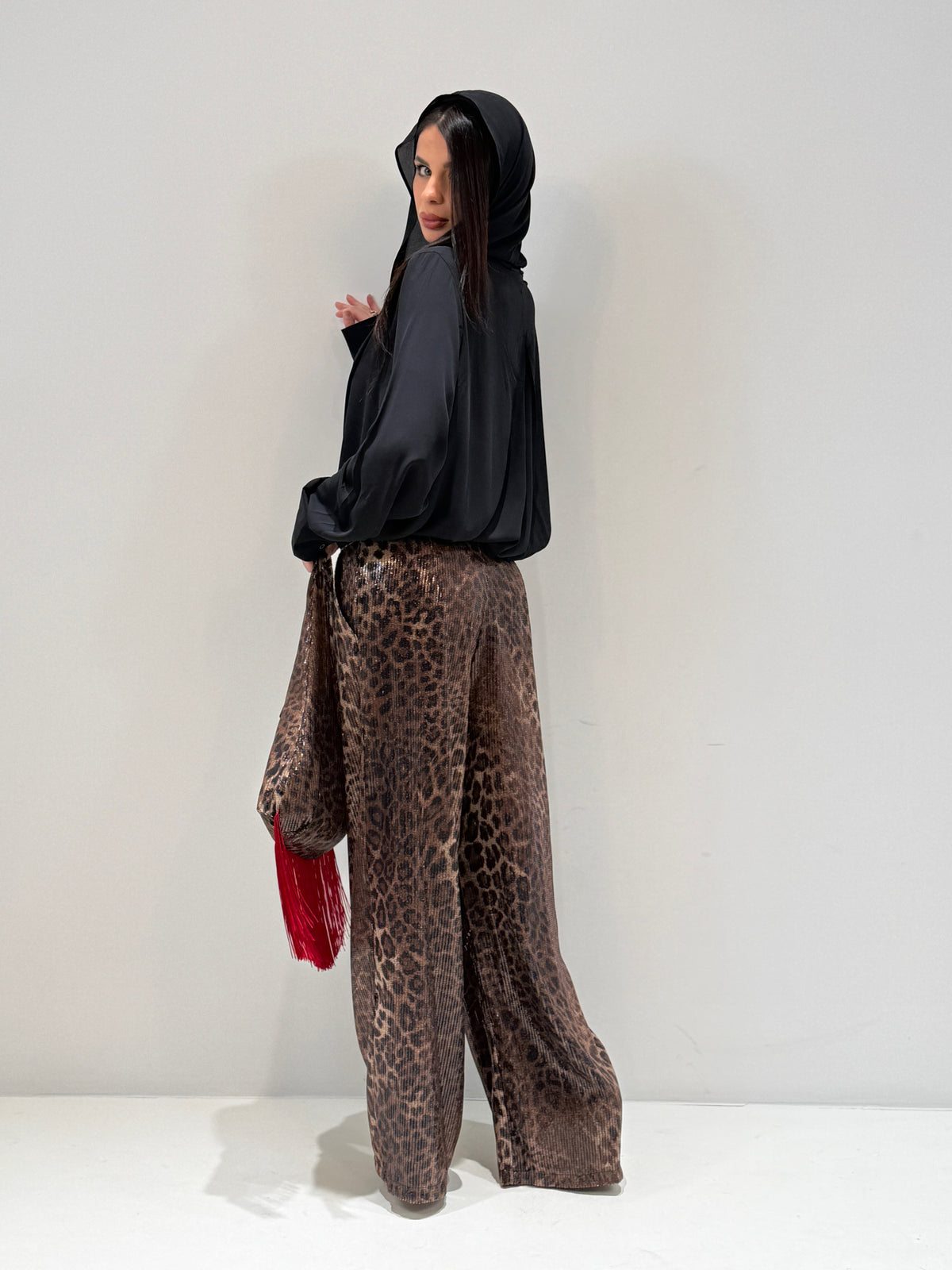 PANTALONE MACAPÀ BY LUMINA maculato|Colore:Maculato