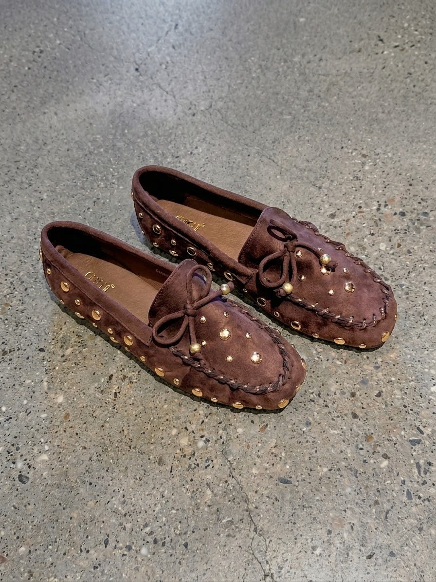 MOCASSINO OXFORD marrone|Colore:Marrone