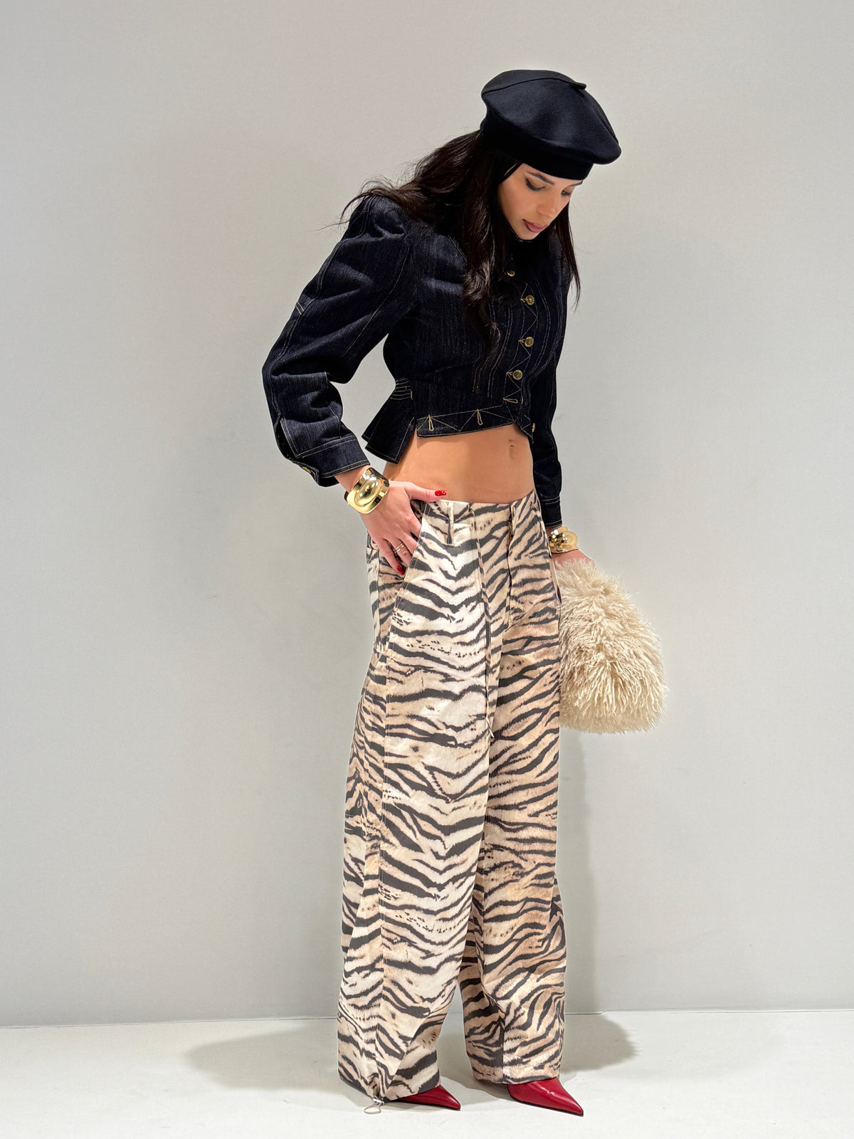 PANTALONE KO SAMUI zebrato|Colore:Zebrato