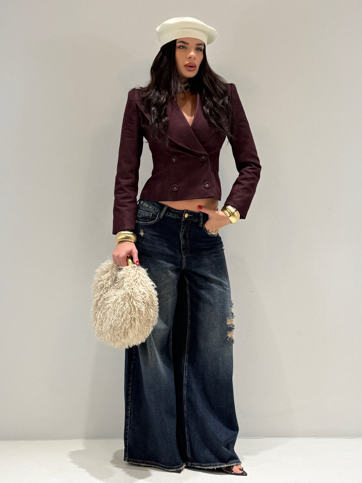JEANS MAHA SARAKHAM DENIM lavaggio scuro|Colore:Lavaggio scuro