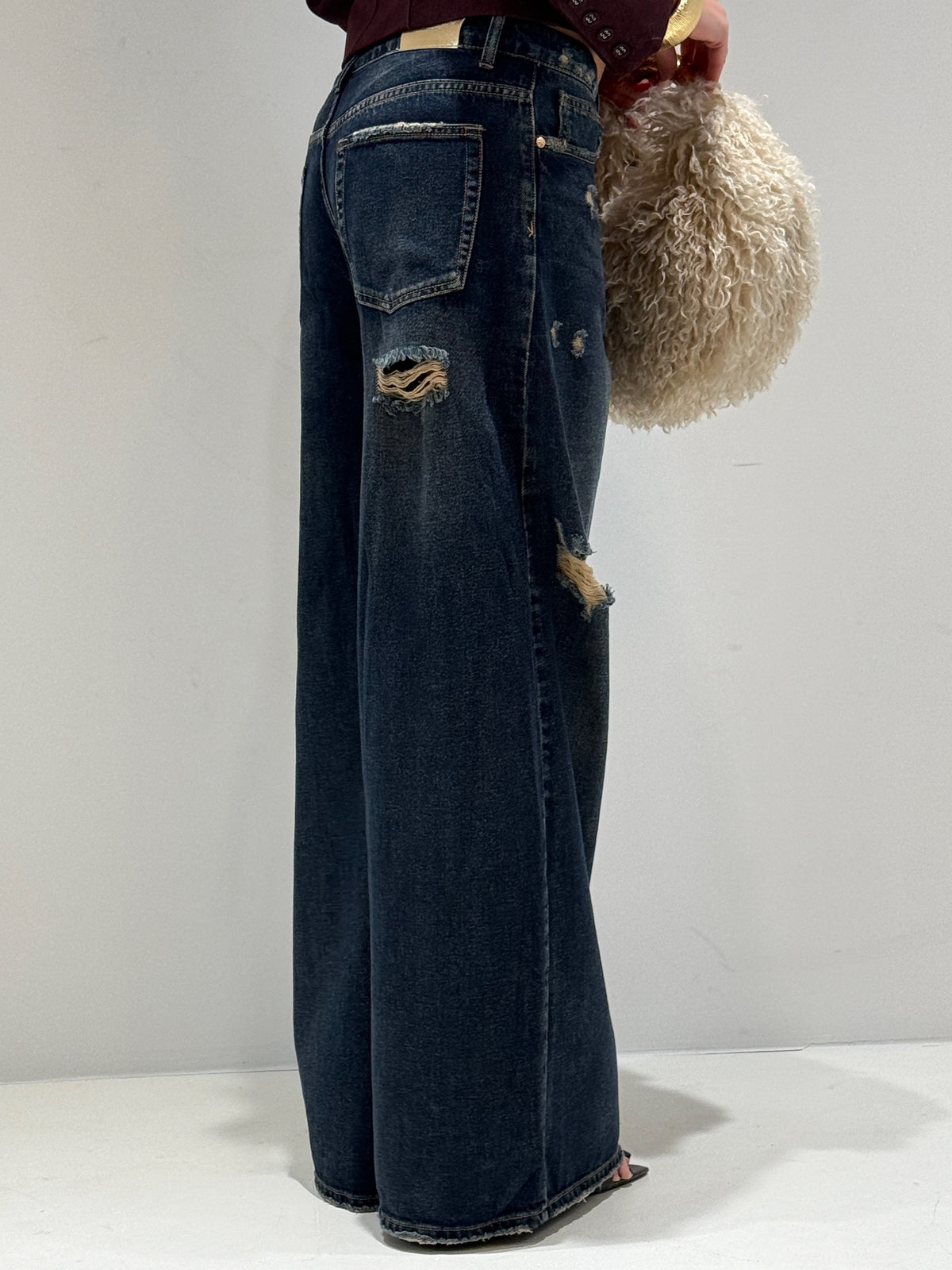JEANS MAHA SARAKHAM DENIM lavaggio scuro|Colore:Lavaggio scuro