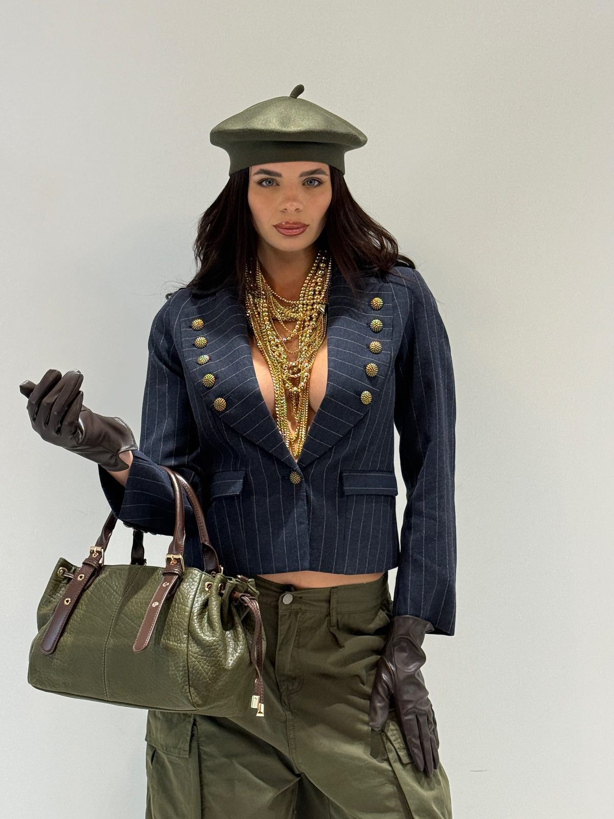 GIACCA RATCHASI blu|Colore:Blu