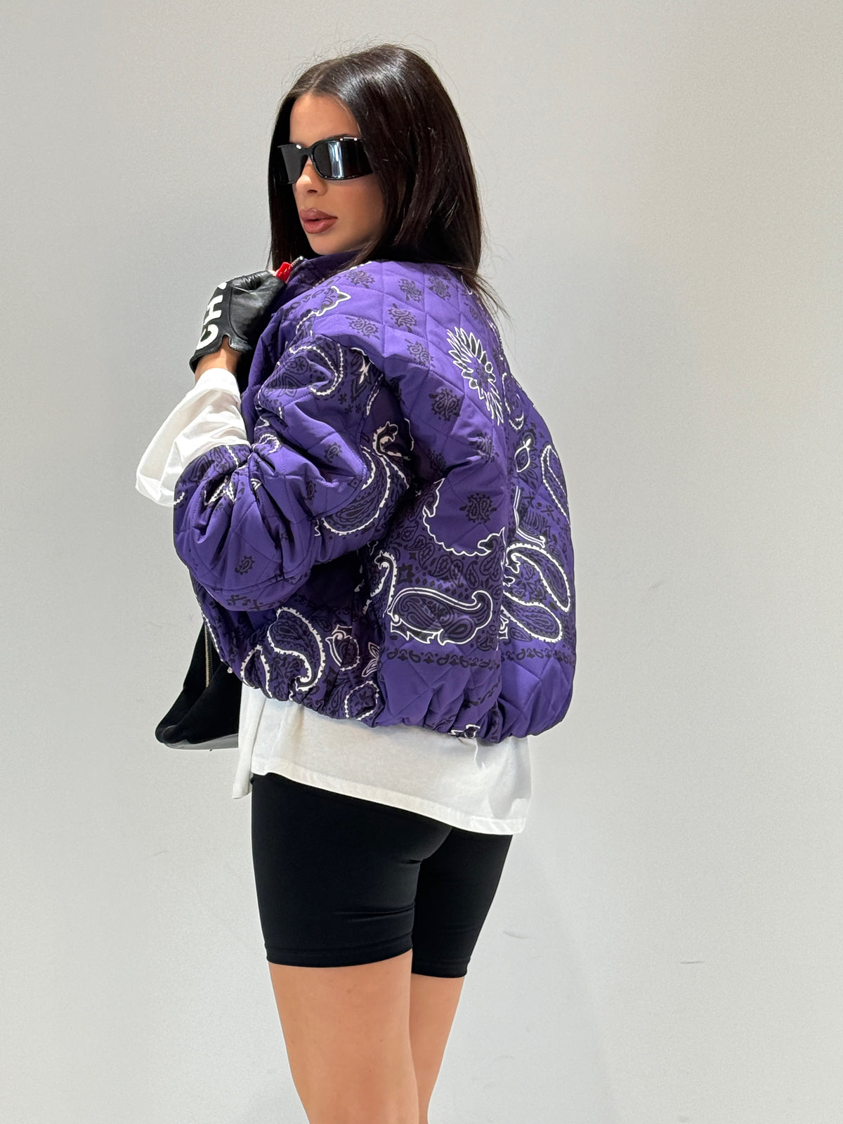 BOMBER CAY BY LUMINA viola|Colore:Viola