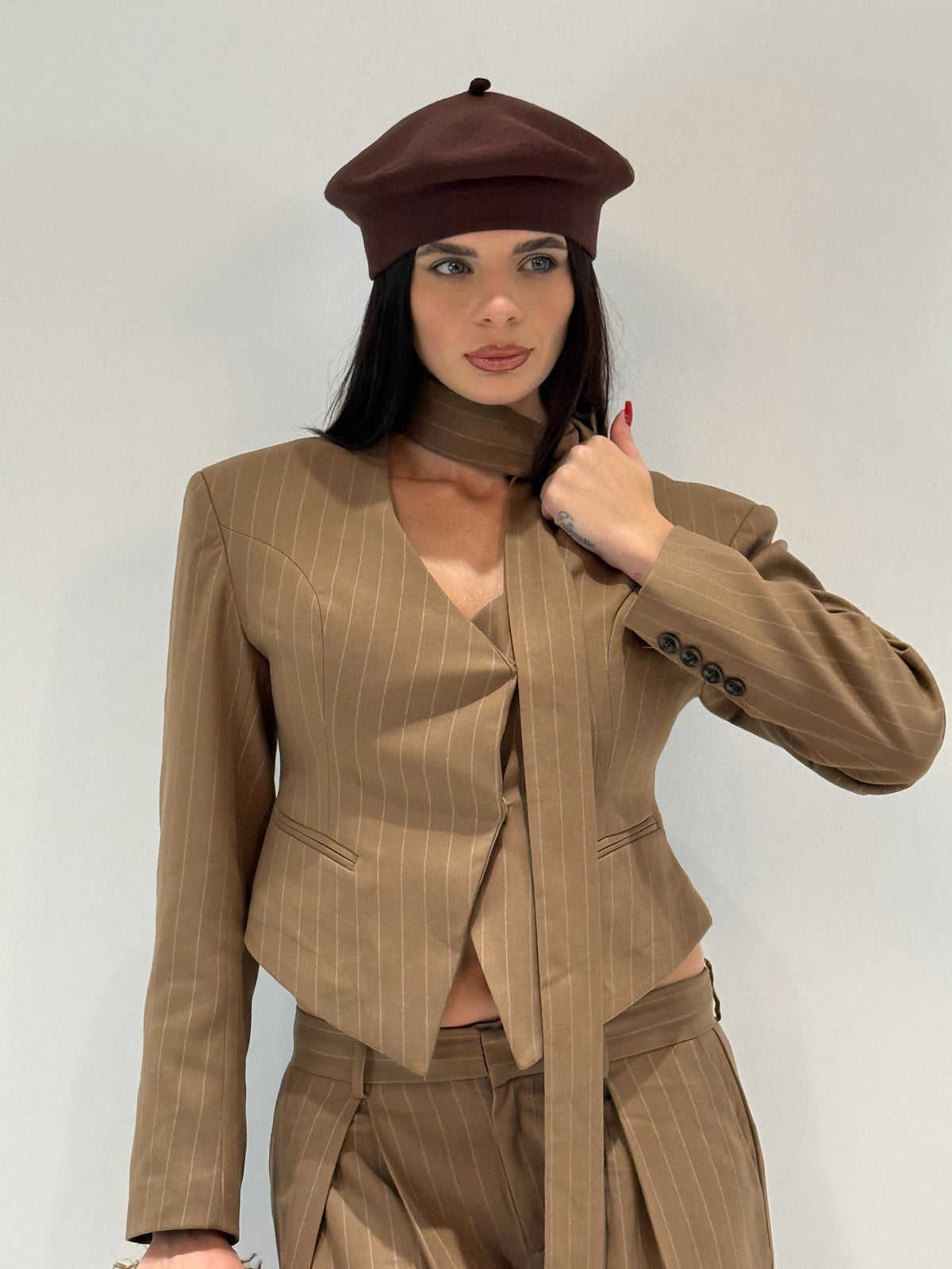 GIACCA TUMBES BY LUMINA cammello|Colore:Cammello