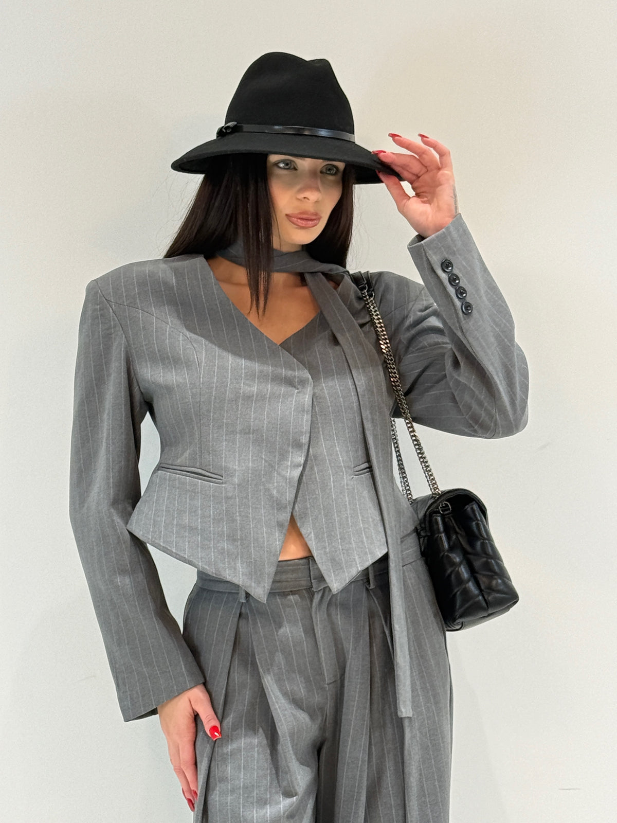 GIACCA TUMBES BY LUMINA grigio|Colore:Grigio