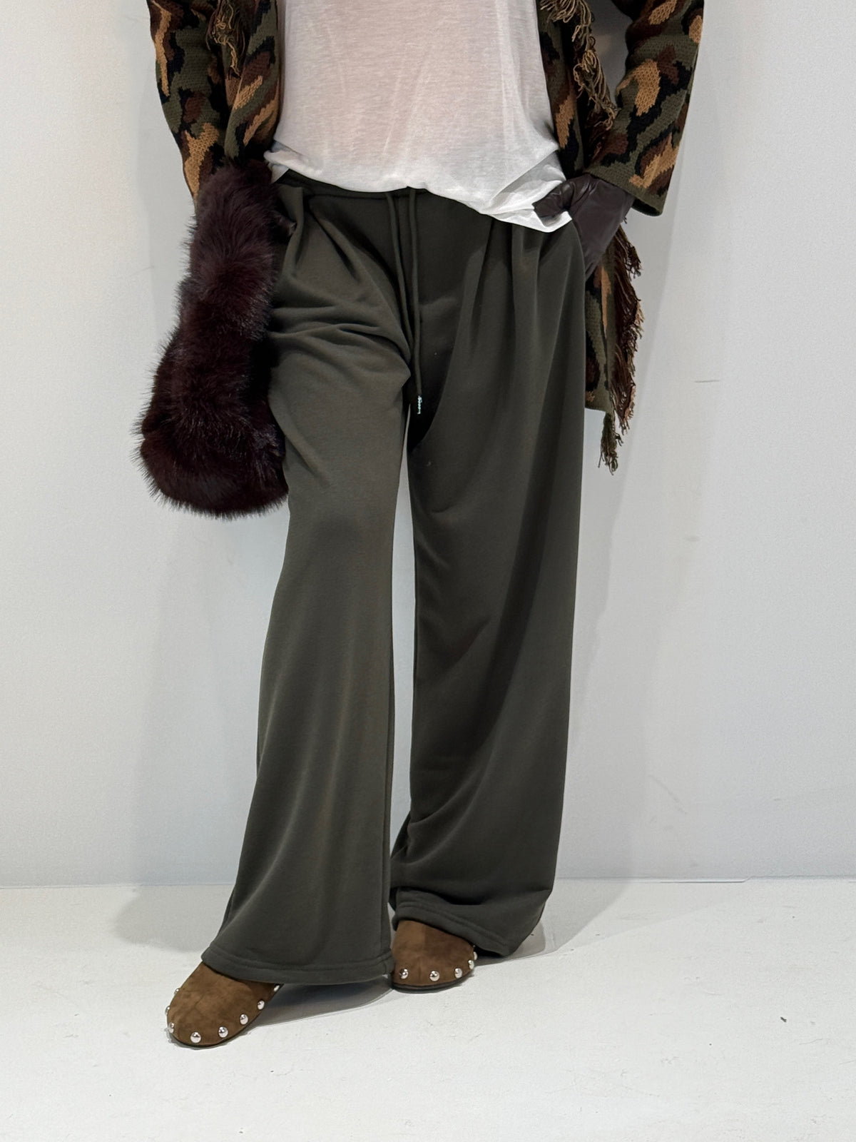 PANTALONE EAGLE verde militare|Colore:Verde militare