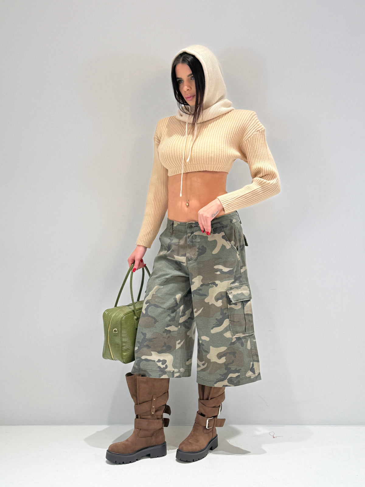 BERMUDA PORT LIONS mimetico|Colore:Mimetico