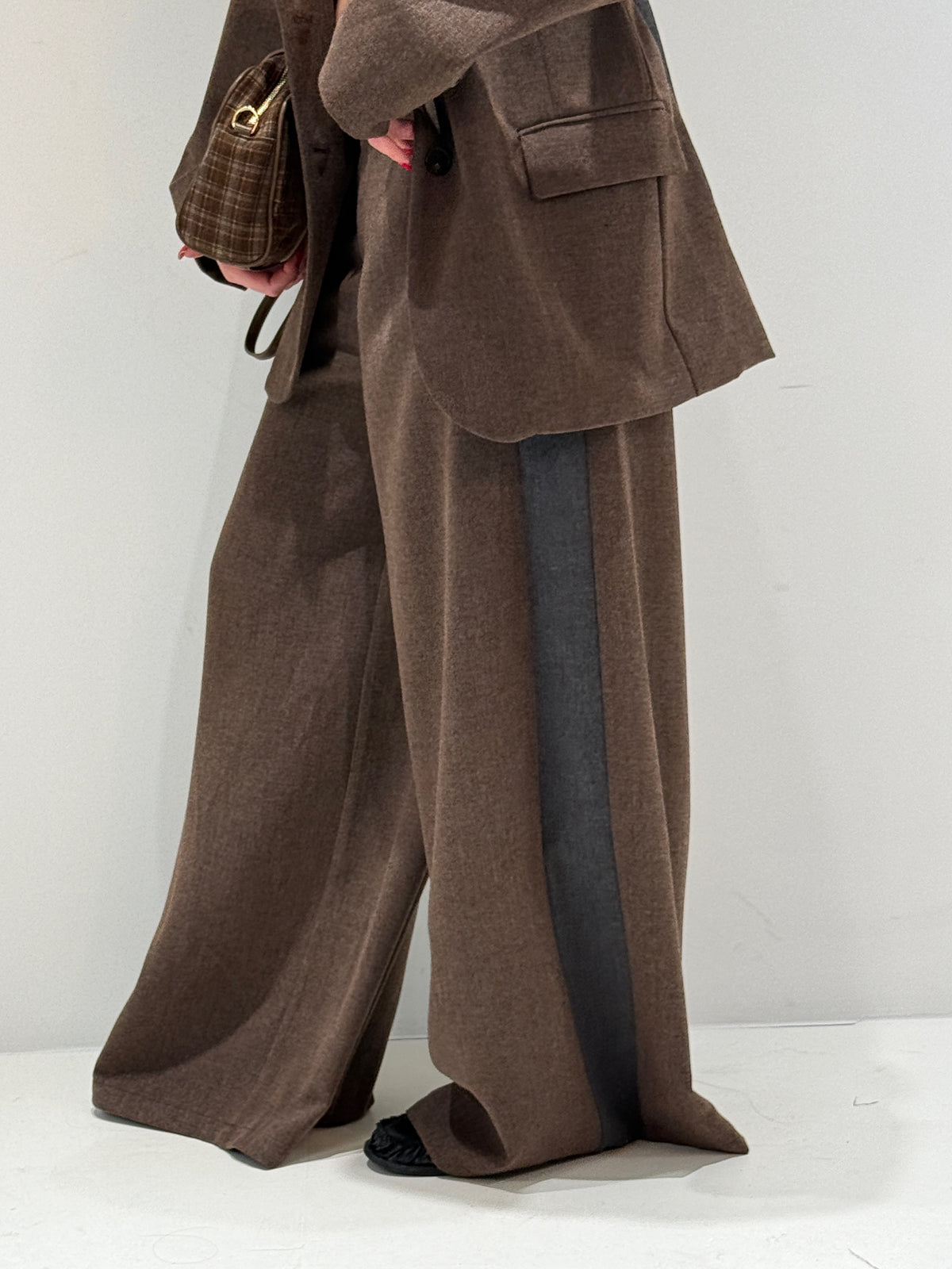 PANTALONE KOBUK BY LUMINA marrone|Colore:Marrone