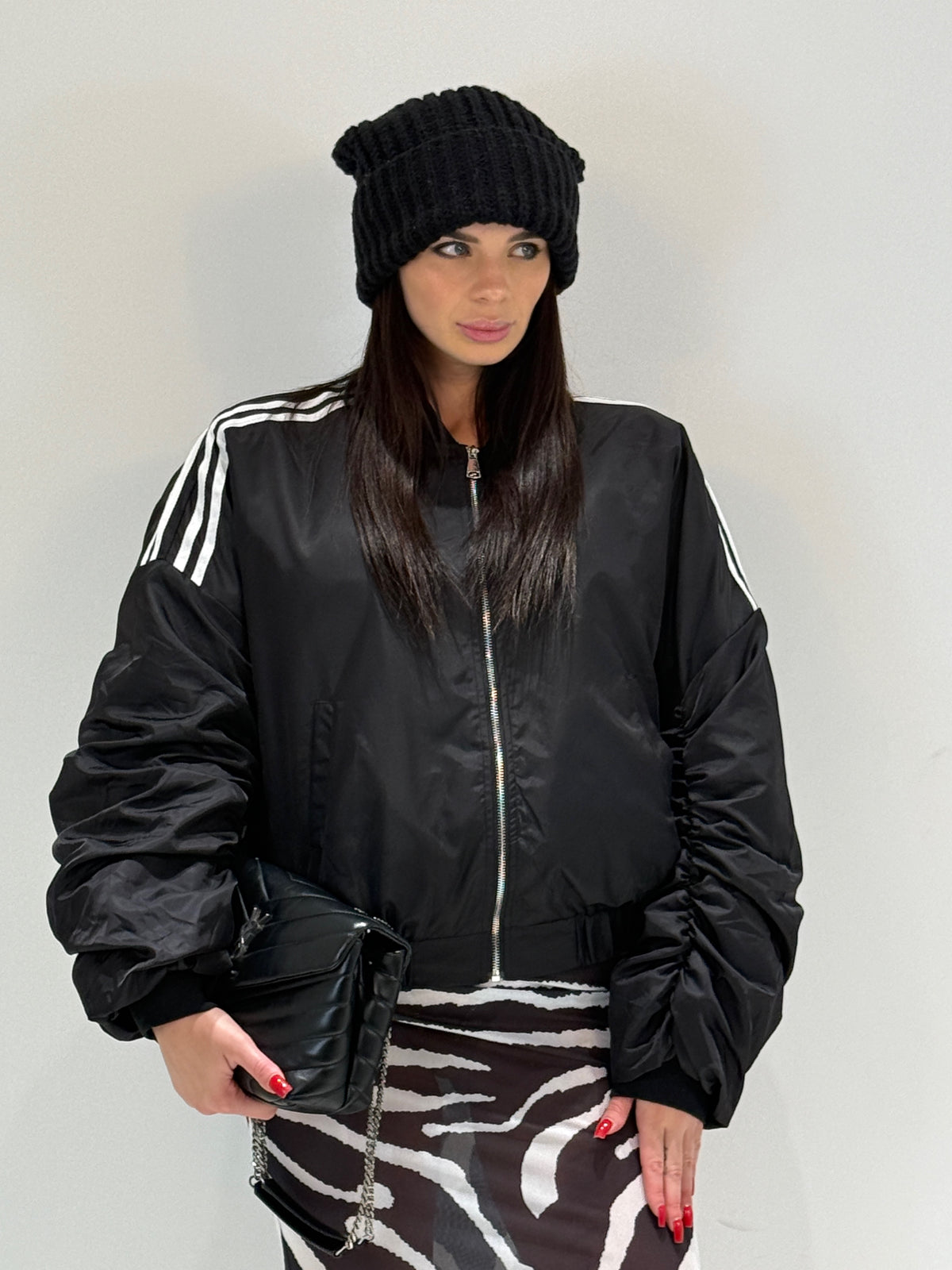 BOMBER SELDOVIA nero|Colore:Nero