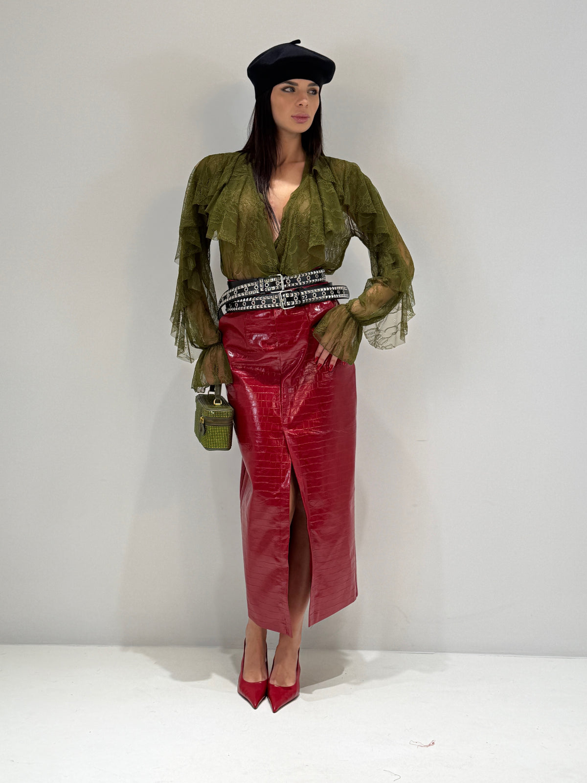 GONNA PLATINUM rosso|Colore:Rosso