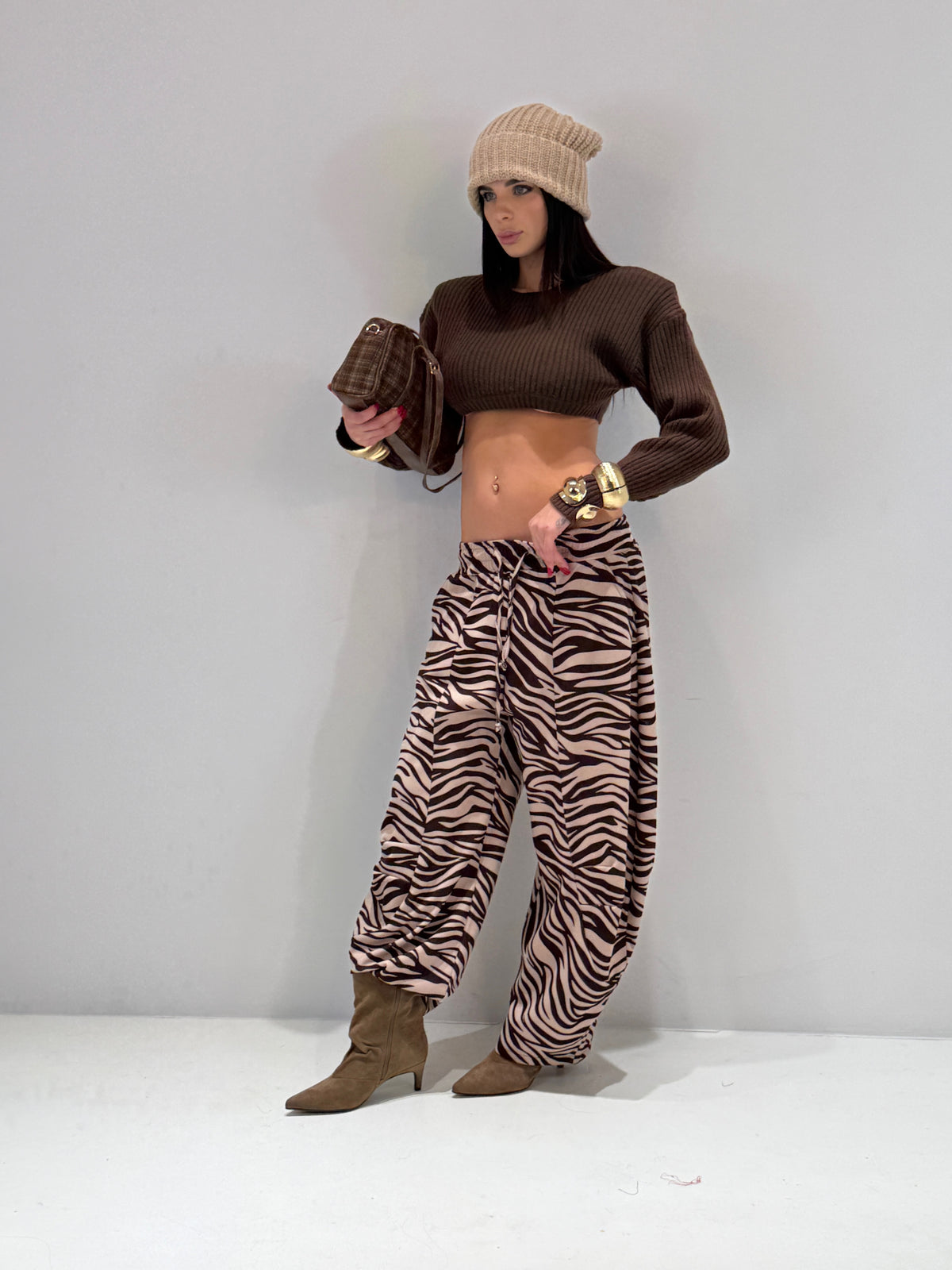 PANTALONE UPPER KALSKAG zebrato|Colore:Zebrato