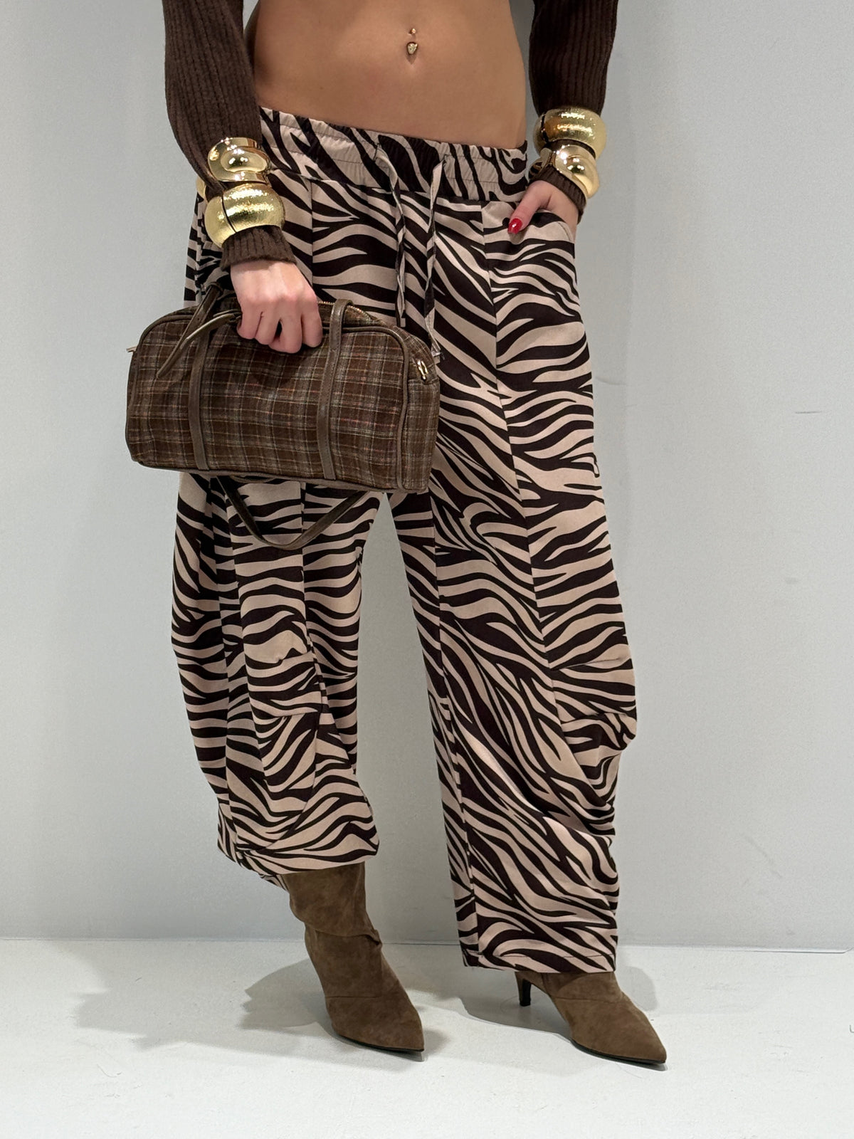 PANTALONE UPPER KALSKAG zebrato|Colore:Zebrato