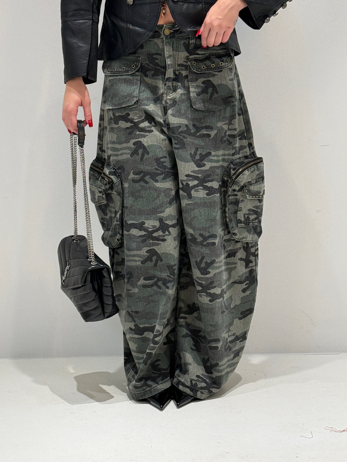 PANTALONE STEBBINS mimetico|Colore:Mimetico