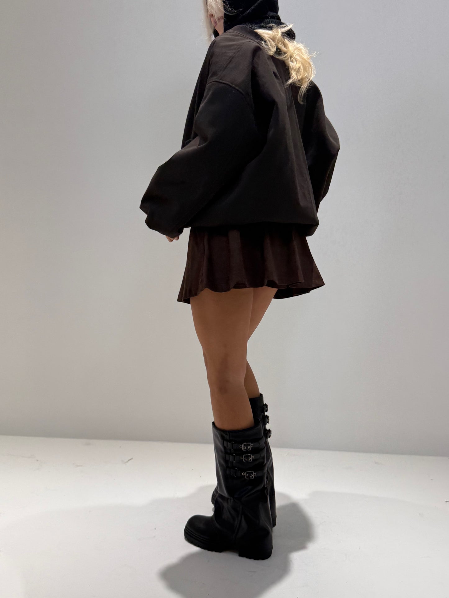 AVIATOR BOMBER MARRONE