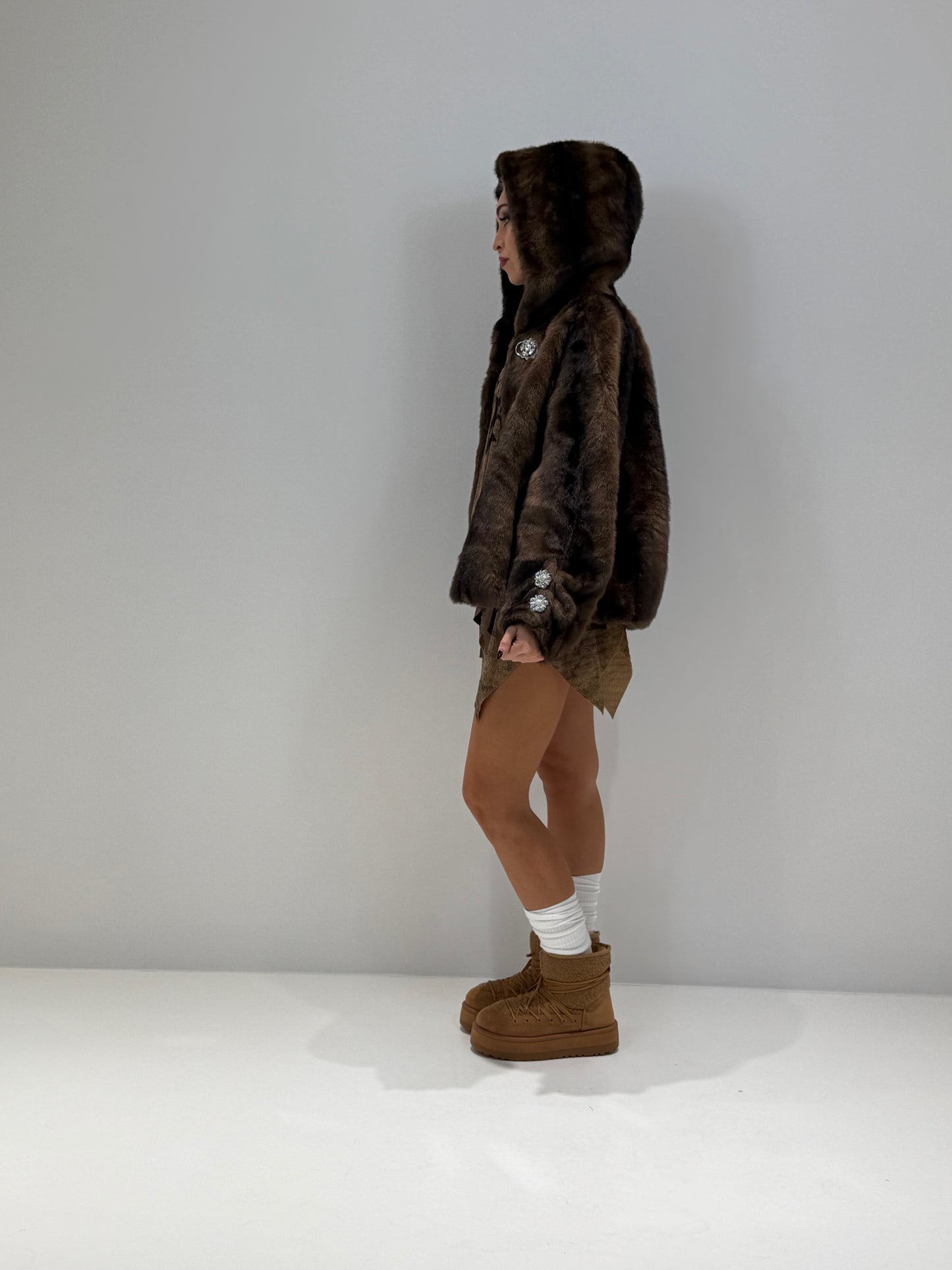 PELLICCIA STRAS VISONE