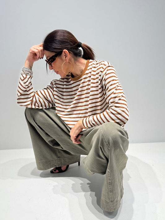 MAGLIA MARINE MARRONE