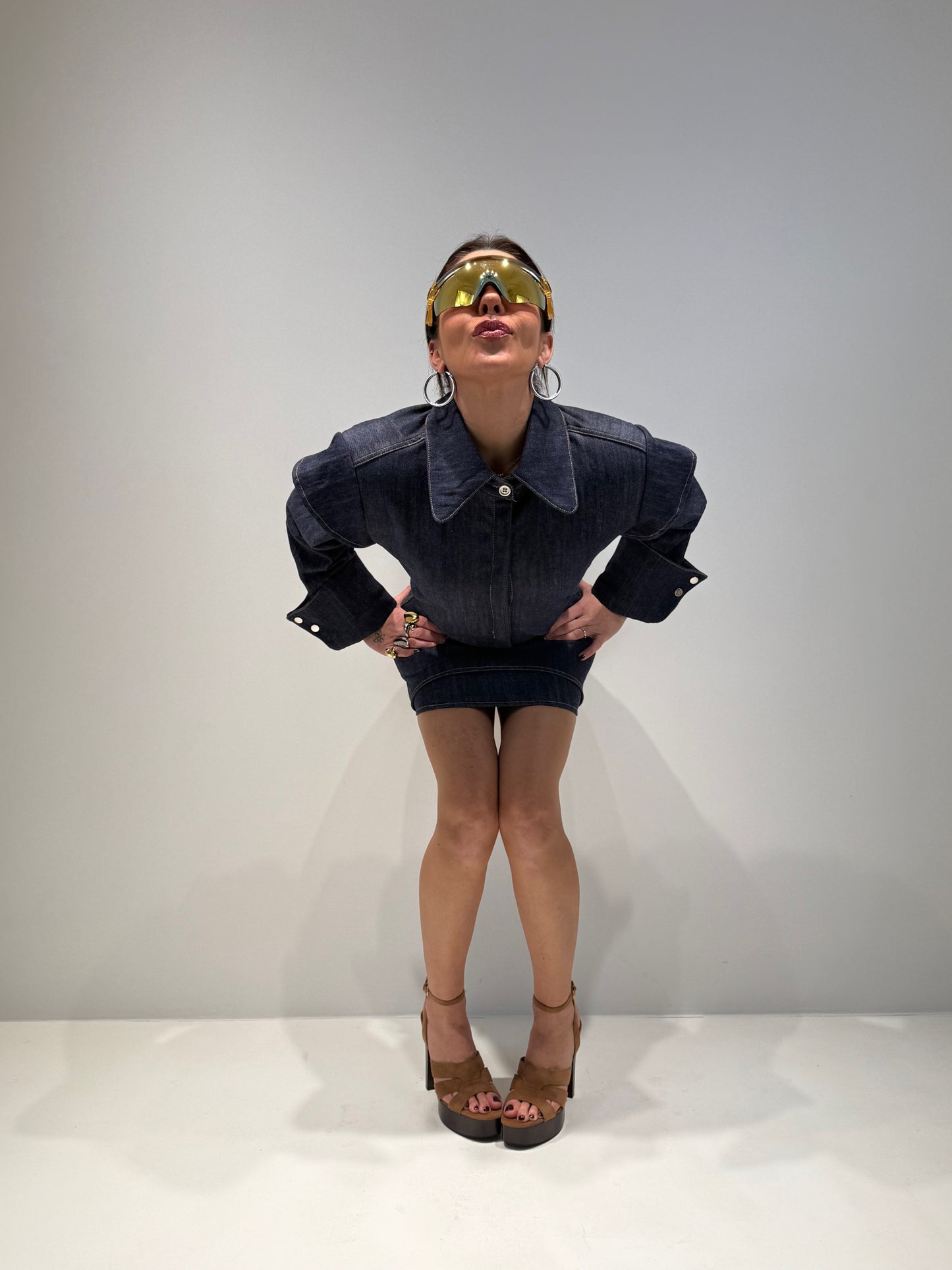 COORDINATO DENIM RAW LAVAGGIO SCURO