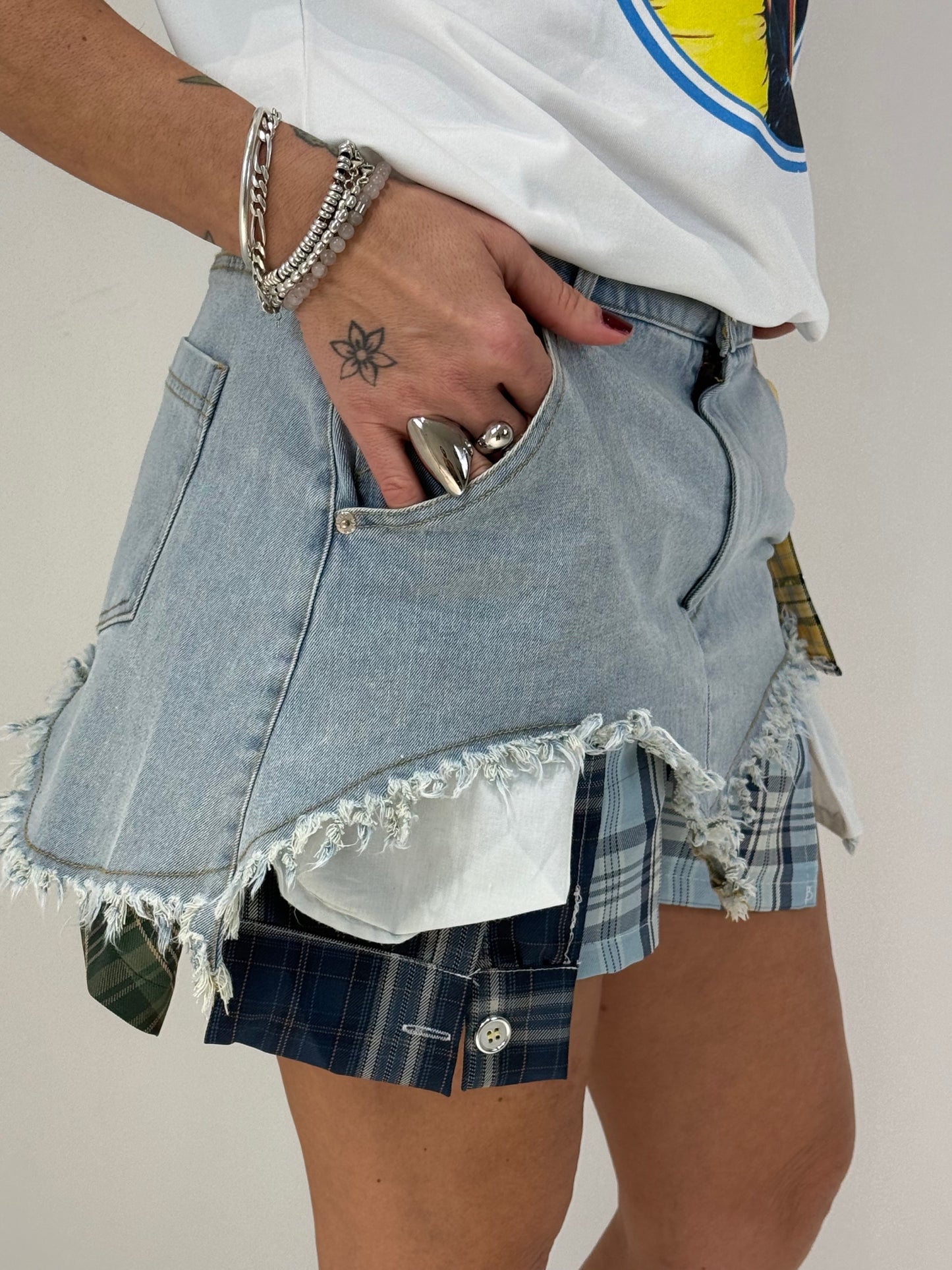 GONNA LIS DENIM LAVAGGIO CHIARO