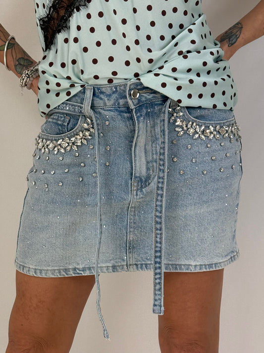 GONNA MOI DENIM LAVAGGIO CHIARO