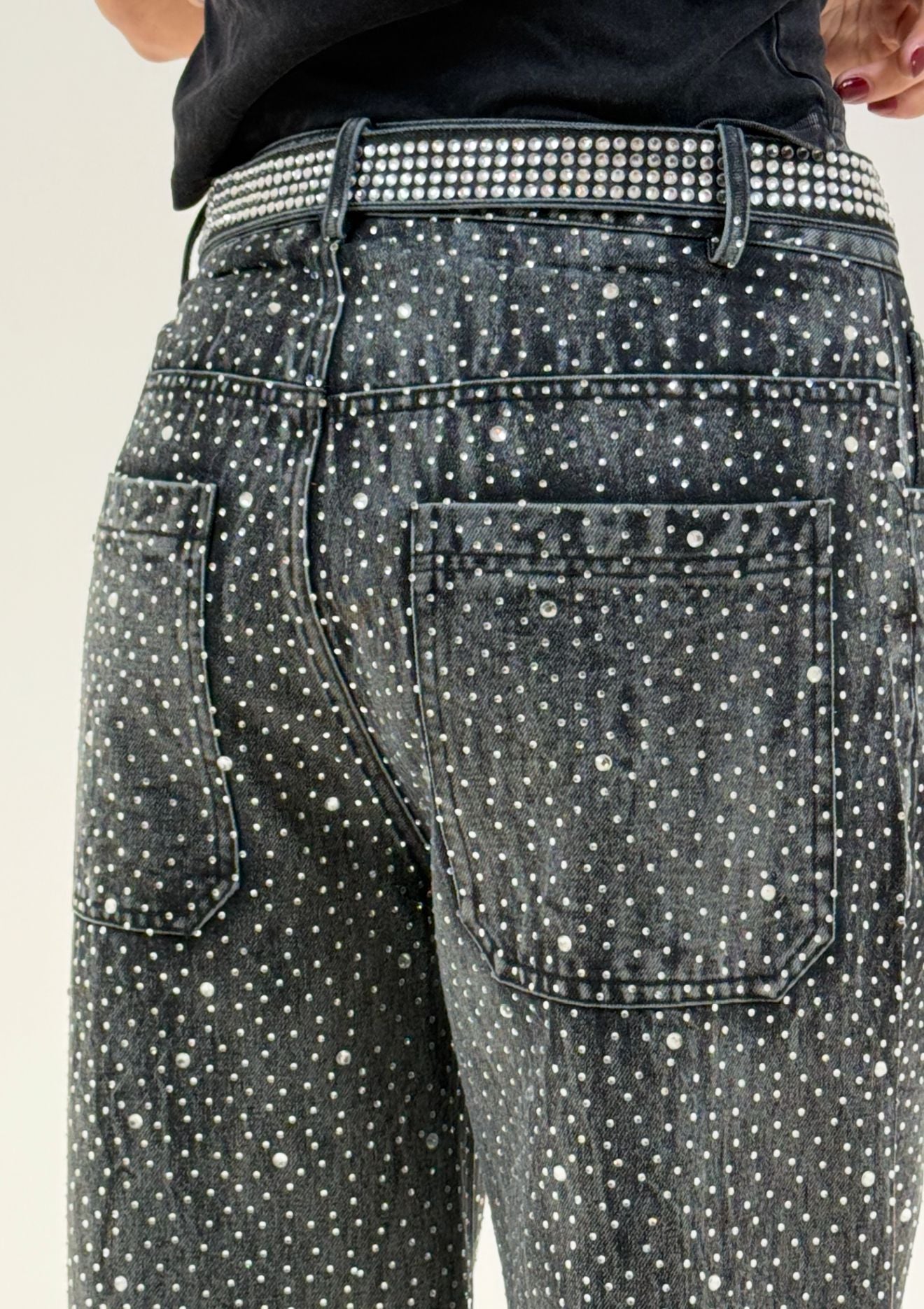 JEANS BLACK LUX NERO