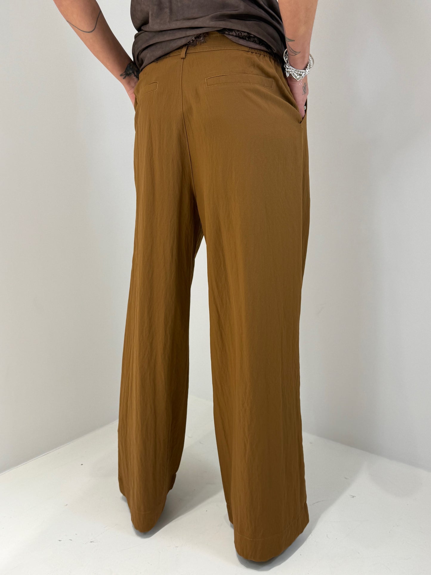 PANTALONE TWO  CUOIO