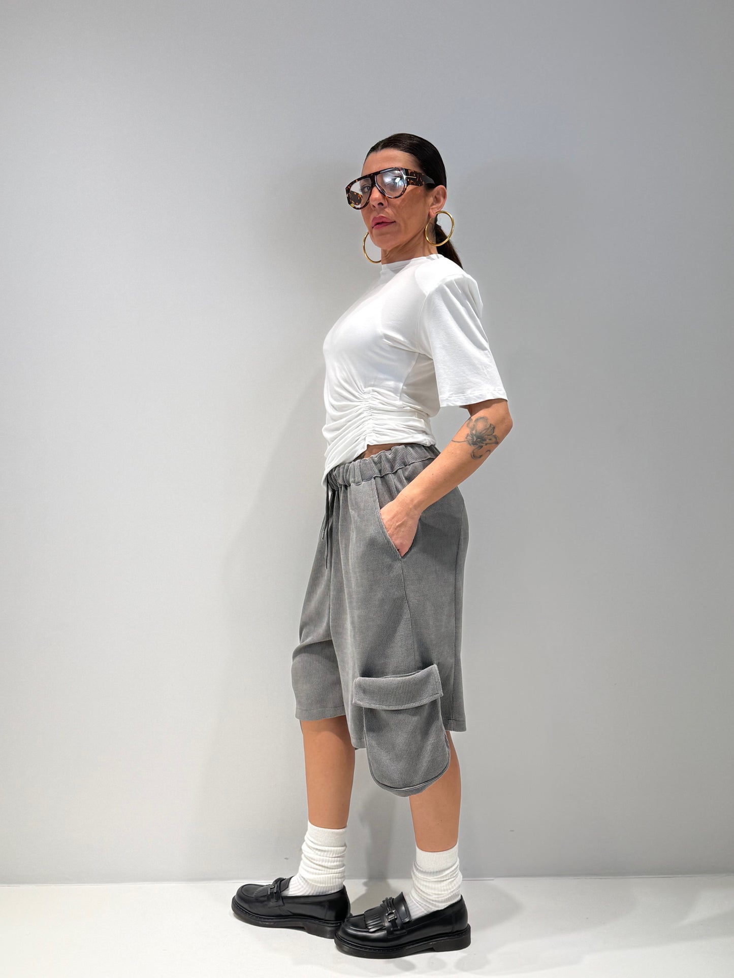 T-SHIRT INDI bianco|Colore:Bianco