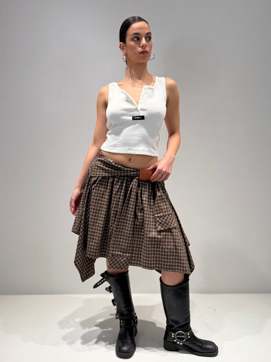 GONNA ASIM QUADRI marrone|Colore:Marrone