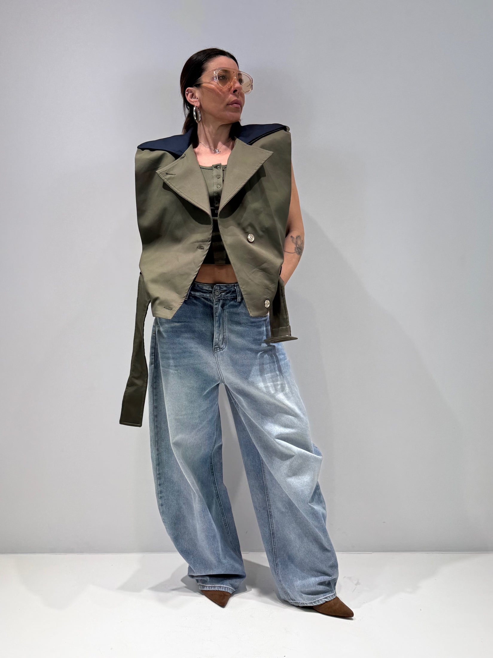 JEANS OVERTOKYO lavaggio chiaro|Colore:Lavaggio chiaro