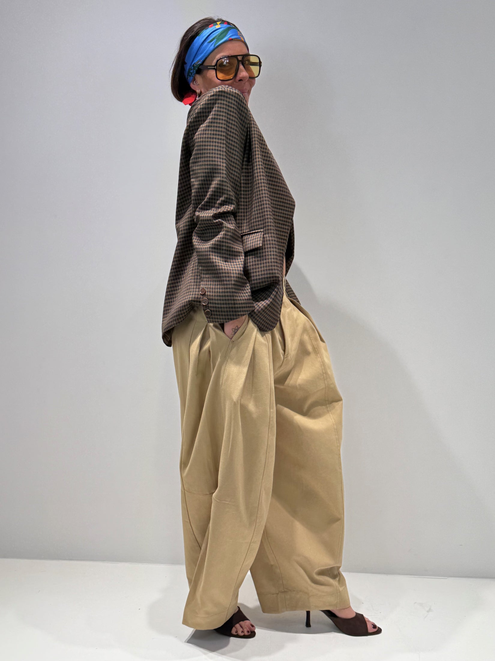 GIACCA ALMIRI LONDON marrone|Colore:Marrone